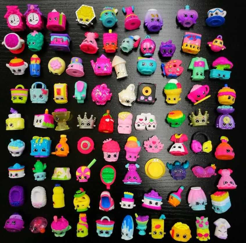 10 20 30 50 100Pcs Random shopkins COLLEGGTIBLES Figure - no duplicate - gift