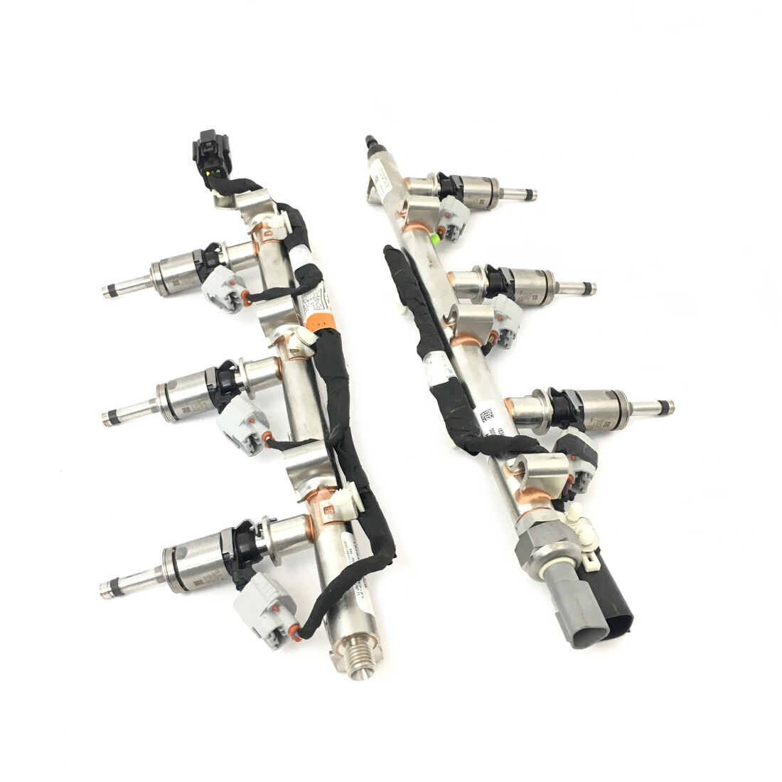 Genuine Ford 3.5L Turbo EcoBoost Fuel Injector Rail Assembly & Injector (6) SET 