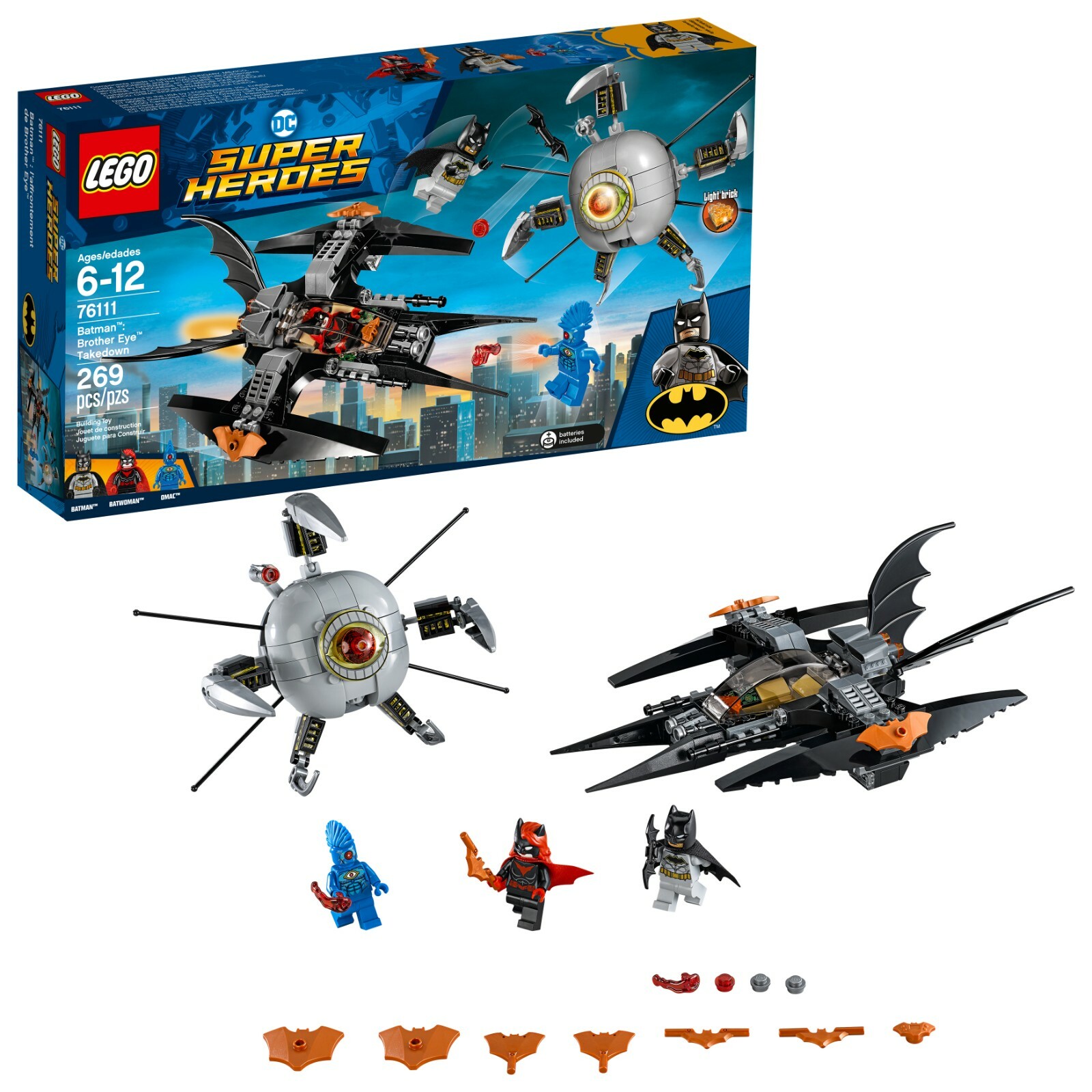 LEGO DC Batman - 76111 Batman: Brother Eye Takedown - New & Sealed