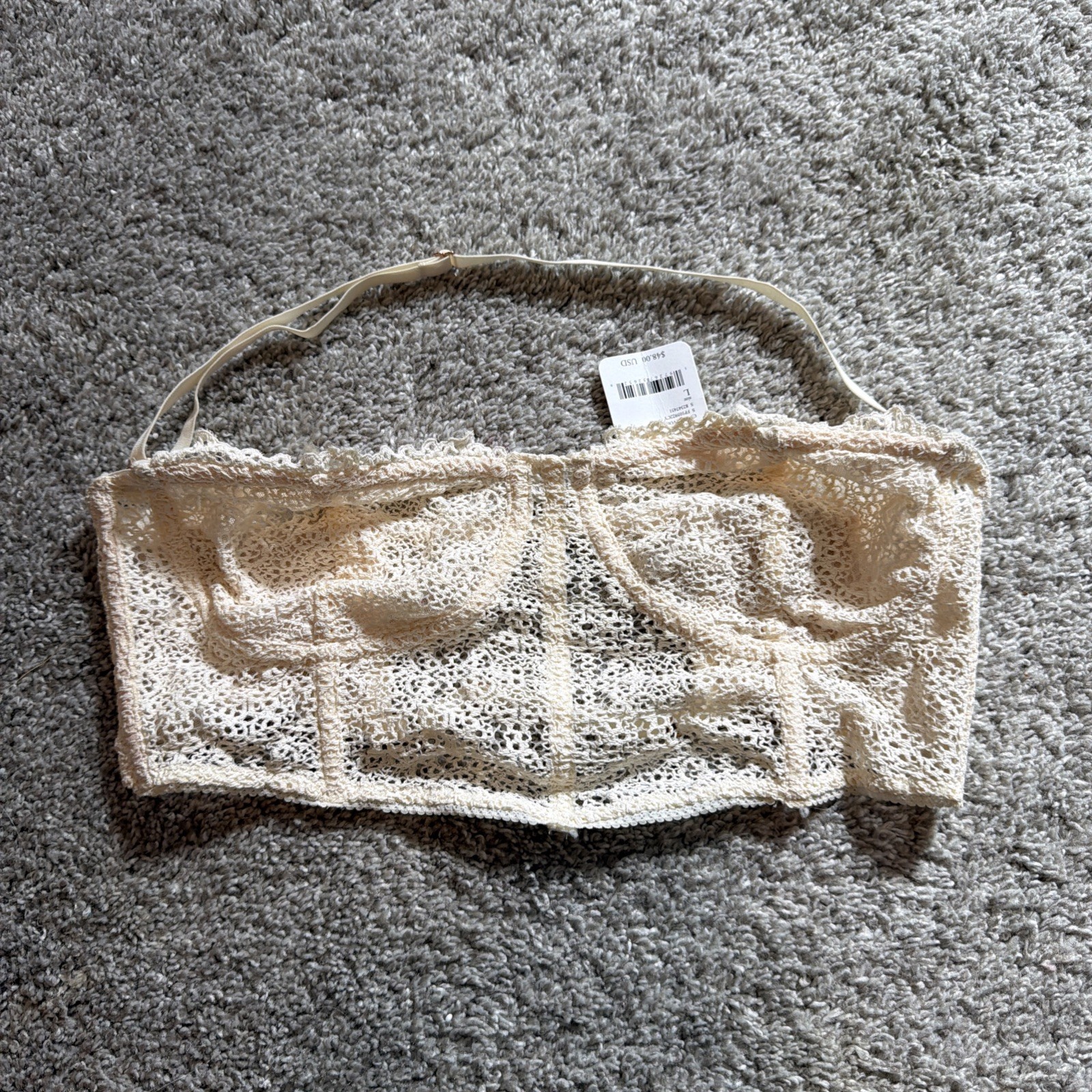 NWT Free People Intimately Corset Bra Halter Retail $48 NWT Free People Intimately Corset Bra Halter Retail $48