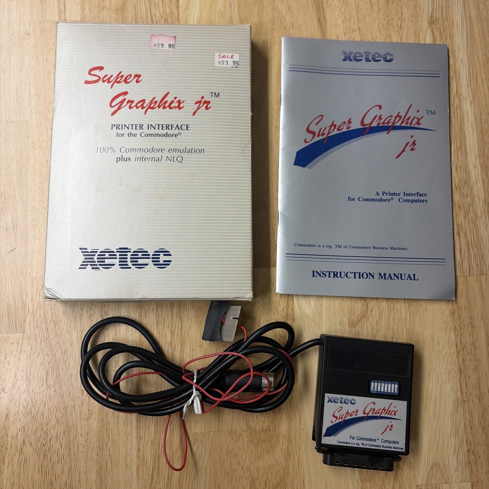 XETEC Super Graphix Jr For Commodore Computers Printer Interface Software XETEC Super Graphix Jr For Commodore Computers Printer Interface Software