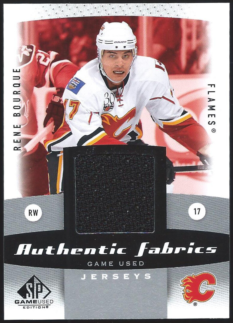 2010/11 UD SP Game Used RENE BOURQUE \