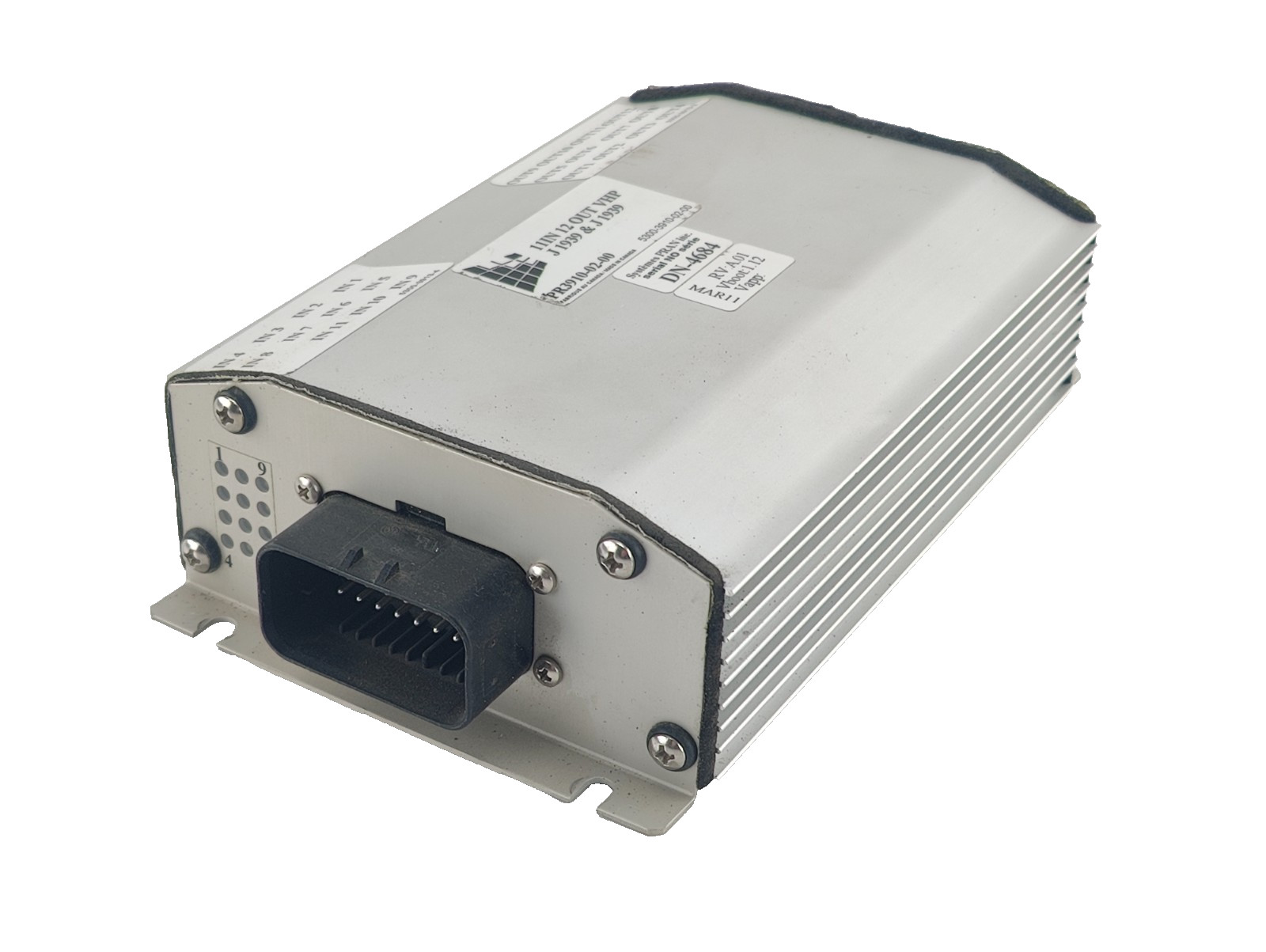 PRAN POWERPLEX - CAN BUS HIGH POWER I/O CONTROLLER PR3910-02-00, J1939 11 IN 12O PRAN POWERPLEX - CAN BUS HIGH POWER I/O CONTROLLER PR3910-02-00, J1939 11 IN 12O