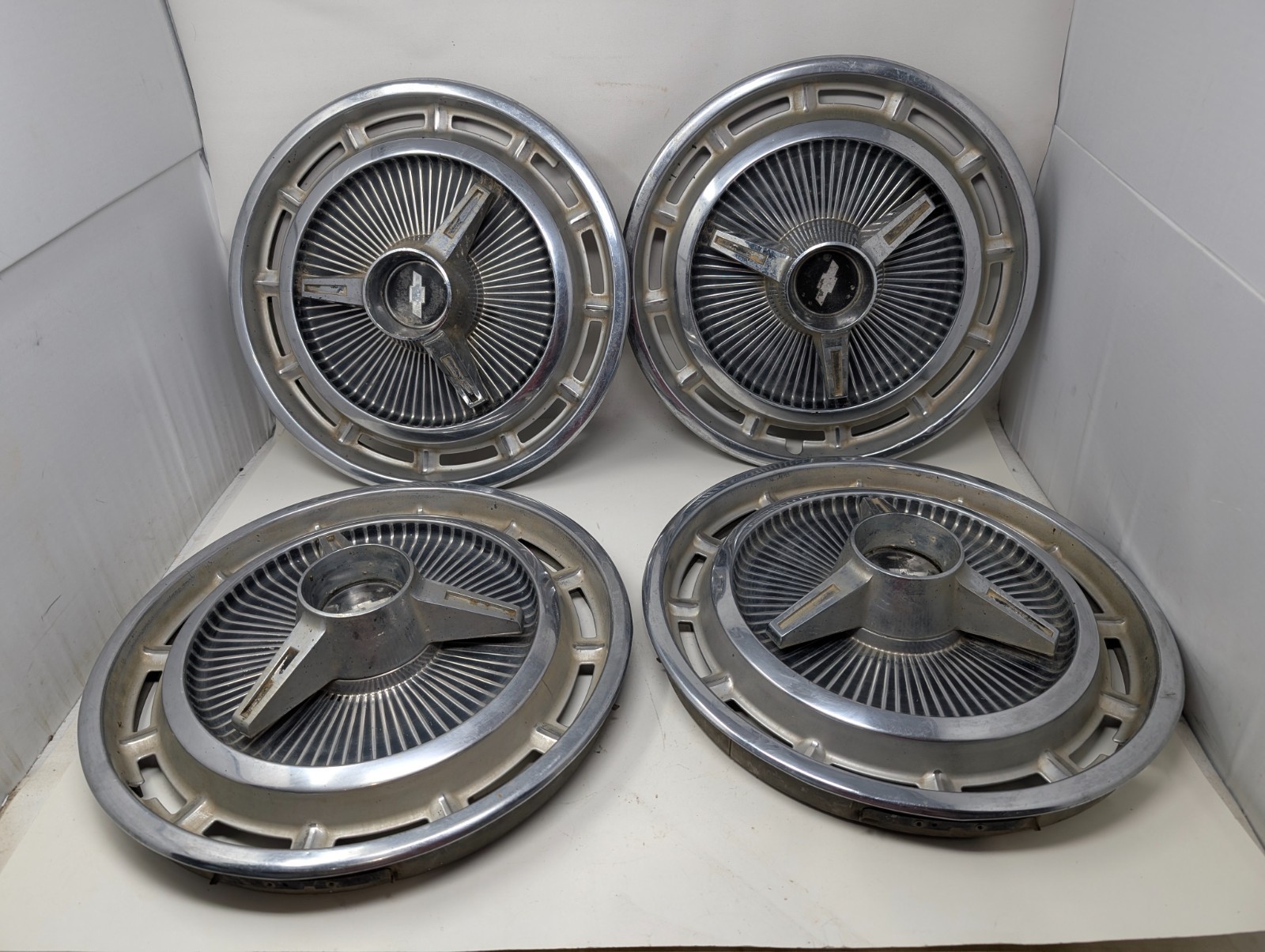 Set of 4 OEM 1965 Chevrolet Biscayne Impala SS 14\
