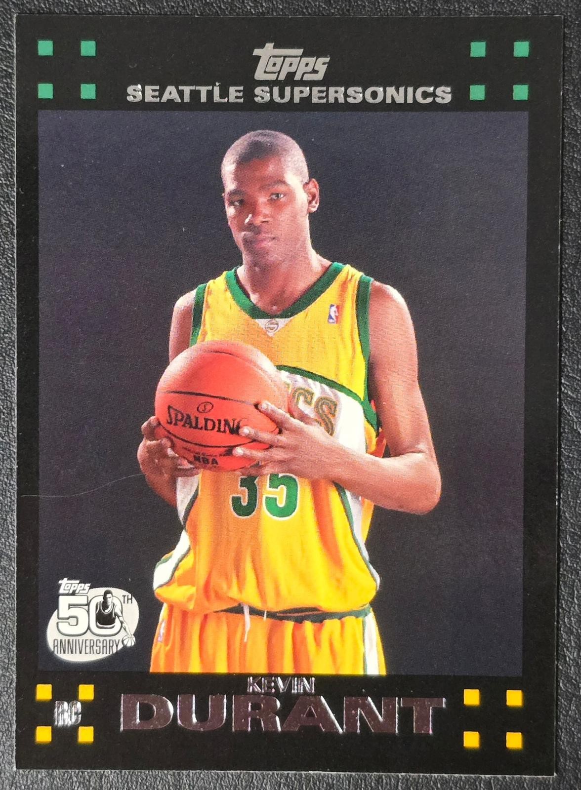 2007-08 Topps #112 Kevin Durant 2007-08 Topps #112 Kevin Durant
