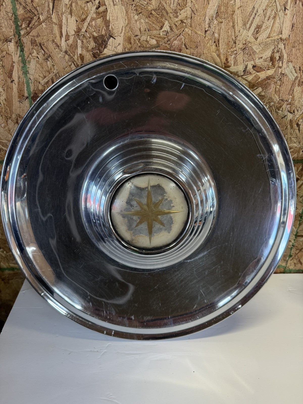 Vintage 1956 1957 Lincoln Premiere Capri Hub Cap Wheel Cover 15”