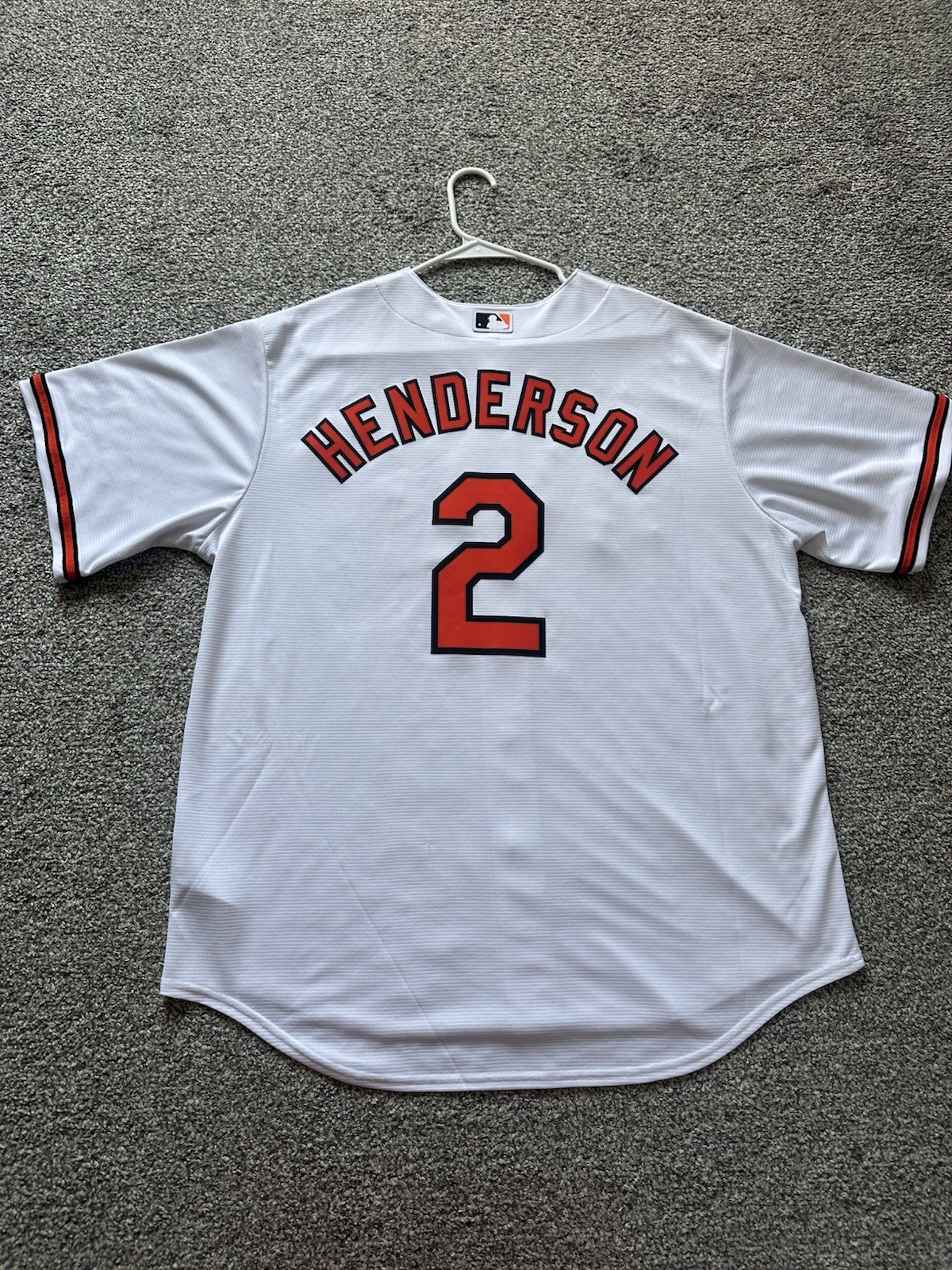 Nike Baltimore Orioles Gunnar Henderson Cool Base Jersey Mens XL NWoT