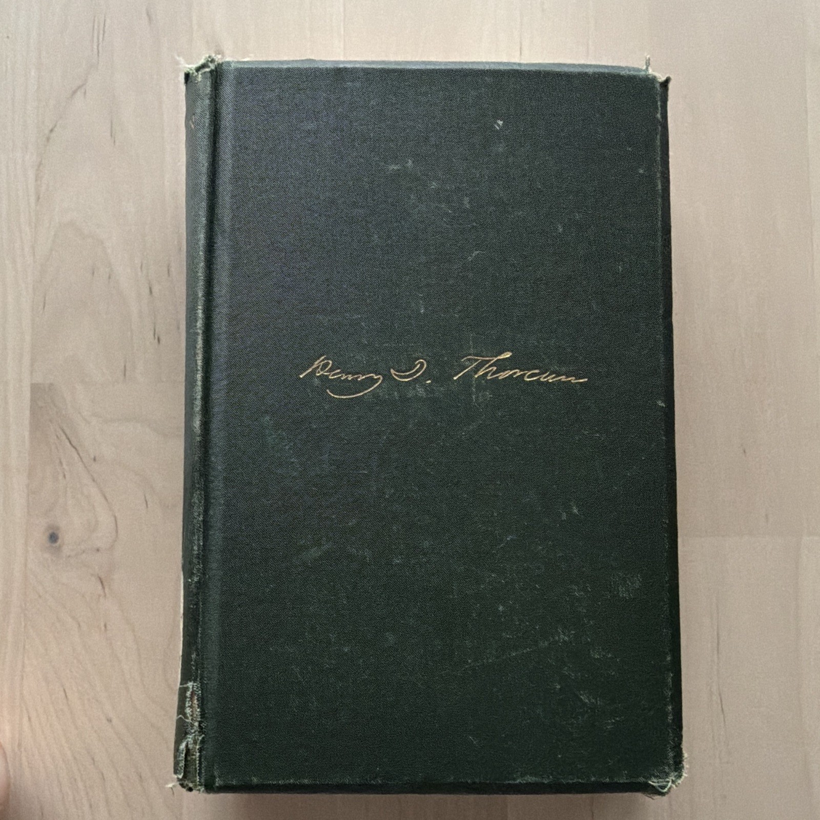 Henry D. Thoreau Autumn Journal, Edited Blake, Houghton Mifflin 1892 HC ExLib Henry D. Thoreau Autumn Journal, Edited Blake, Houghton Mifflin 1892 HC ExLib