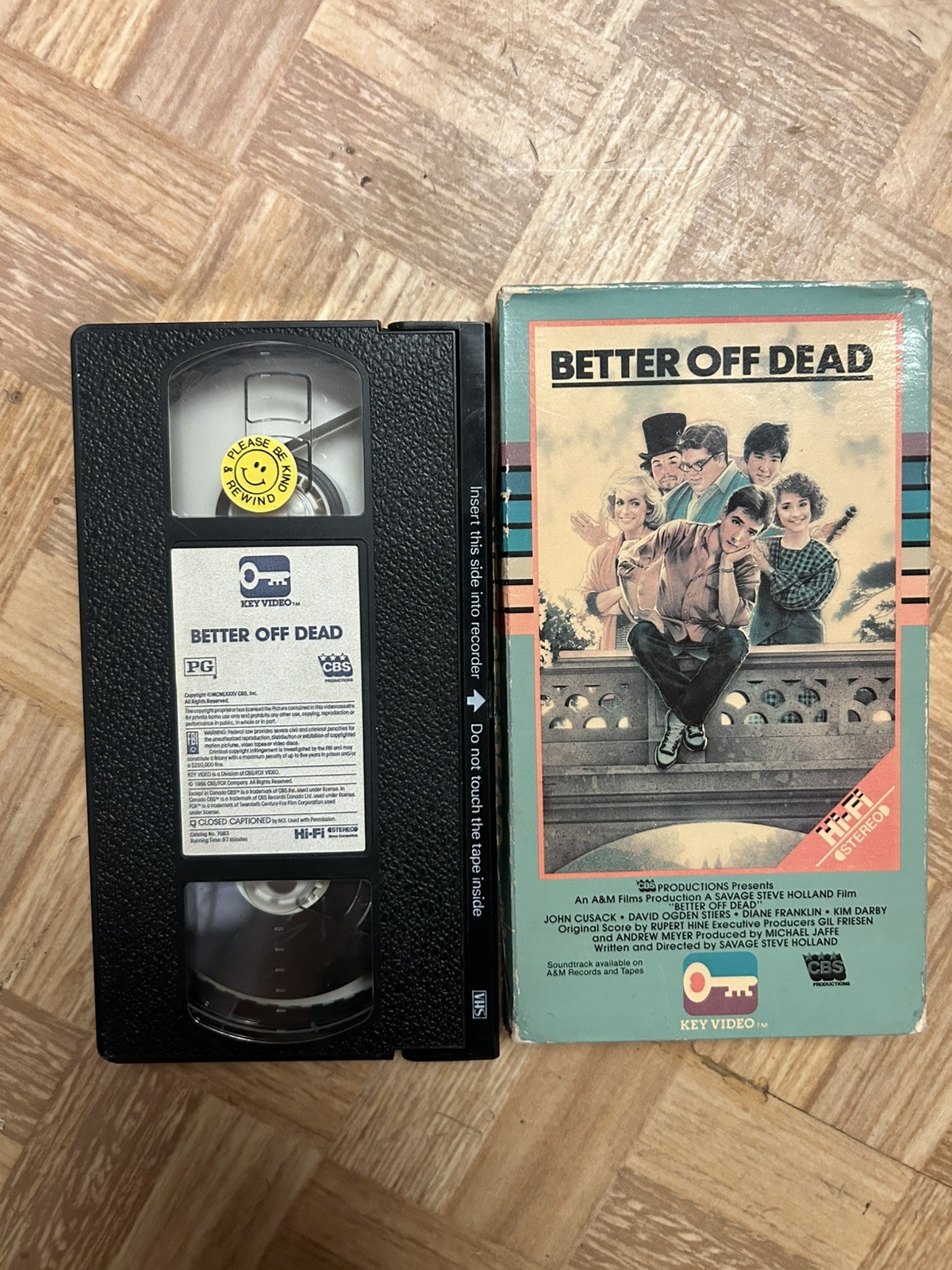 Better Off Dead Vhs Key Video Better Off Dead Vhs Key Video