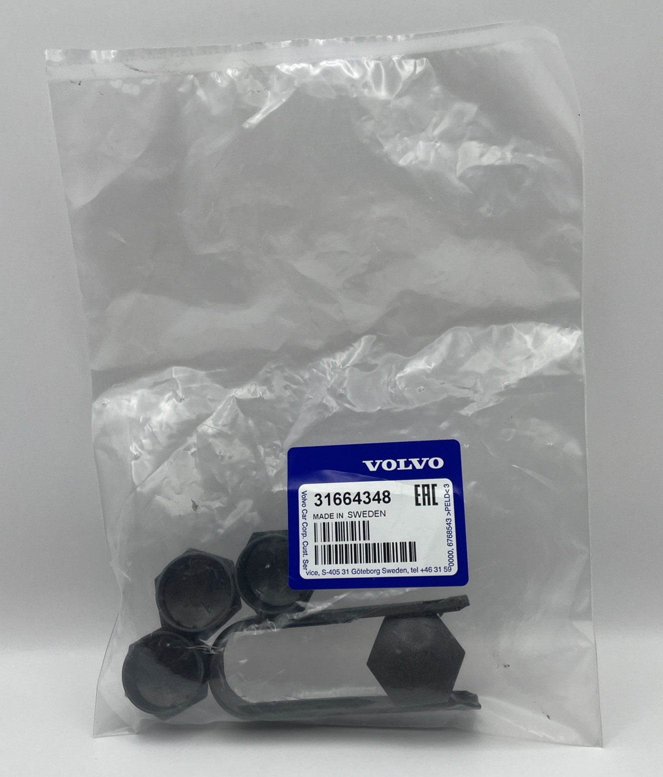 Genuine OEM Volvo 31664348 XC90 XC60 S60 Gray Caps for Locking Wheel Lugs Nuts Genuine OEM Volvo 31664348 XC90 XC60 S60 Gray Caps for Locking Wheel Lugs Nuts