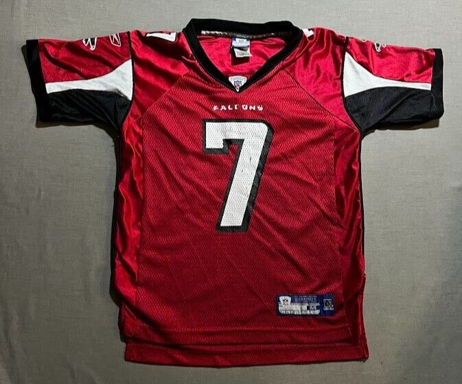 Atlanta Falcon Michael Vick #7 Reebok Jersey NFL Boys Medium Red Short Sleeve. Atlanta Falcon Michael Vick #7 Reebok Jersey NFL Boys Medium Red Short Sleeve.