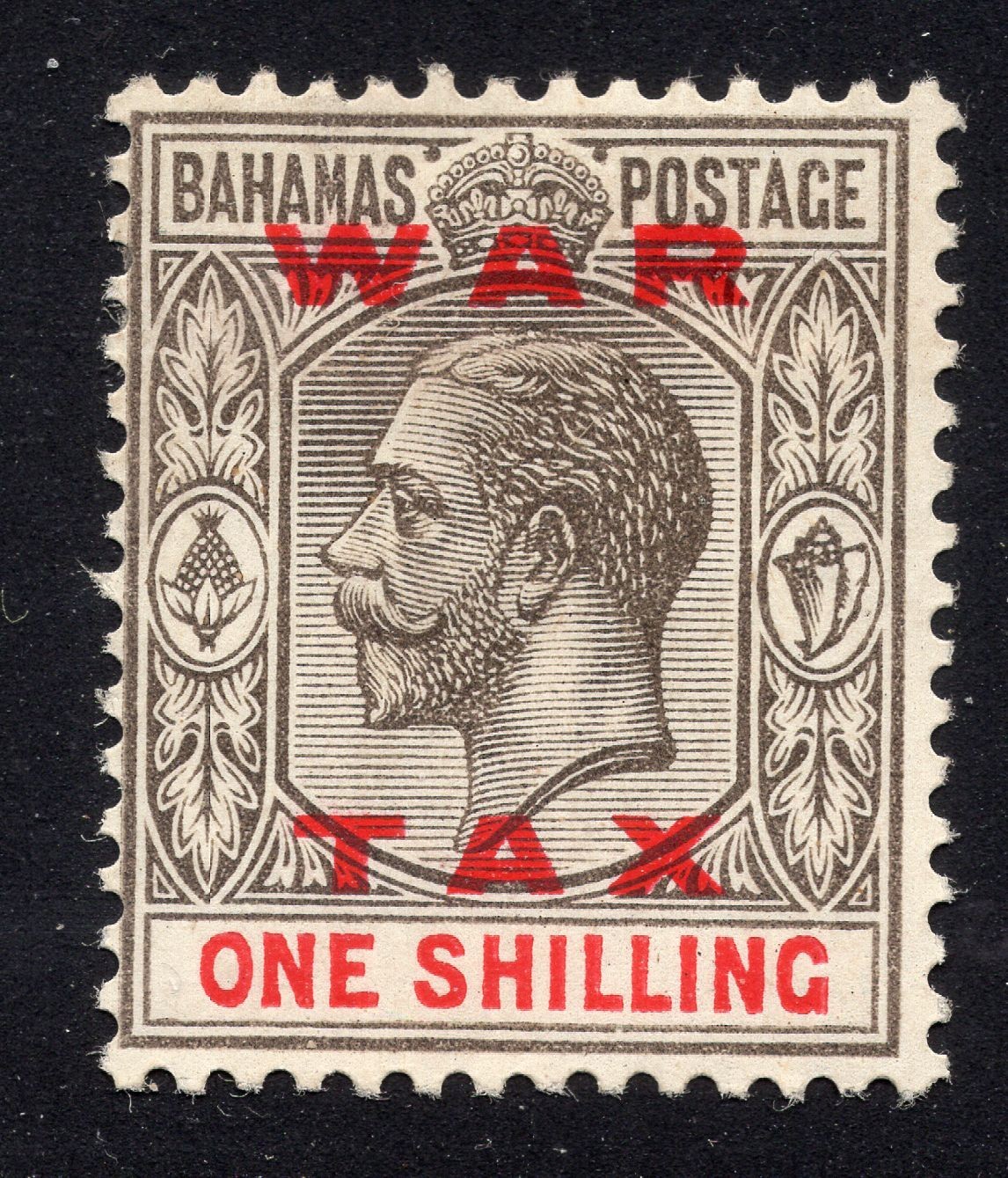 Bahamas #MR13 War Tax Overprint Unused