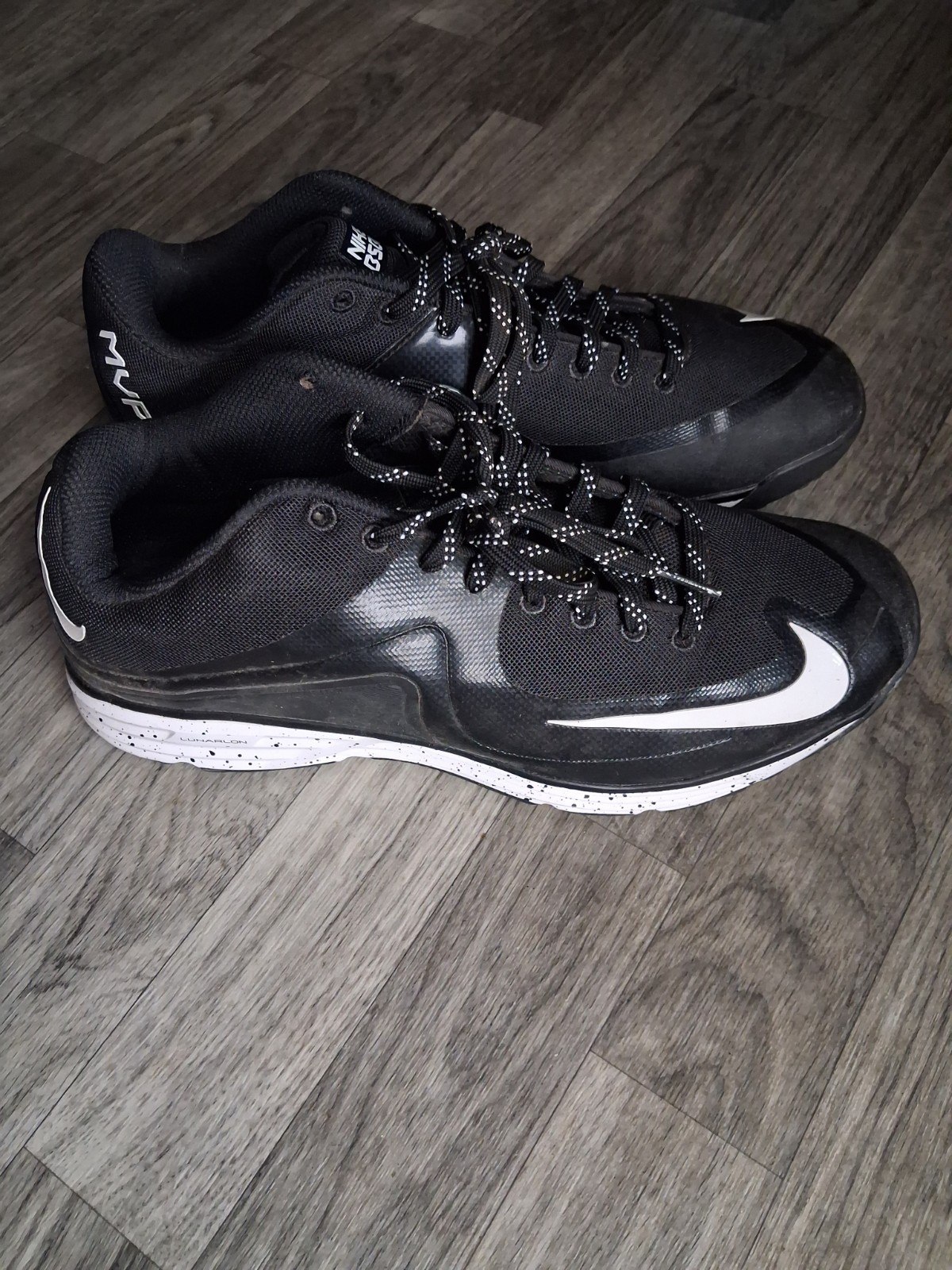 Nike BSBL Lunar MVP Pregame Men’s Size 10.5 Baseball Turf Shoes 684690-010
