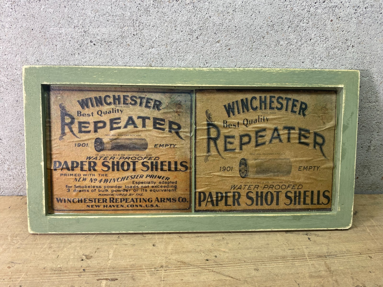 Winchester Sign Deer Hunting Shotgun Shell Winchester Repeater