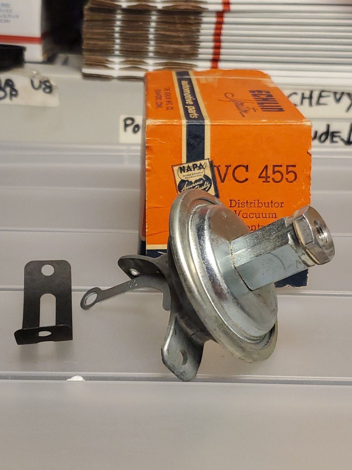 1949-1950-1951 CADILLAC NORS ECHLIN VC-455 VACUUM ADVANCE NEW OLD STOCK.
