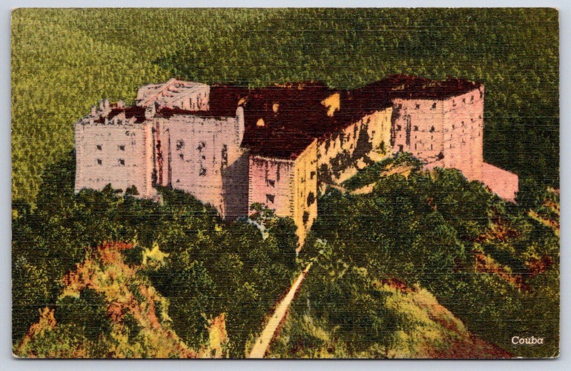Vintage Haiti Postcard MILOT la Citadelle Henry 1940s