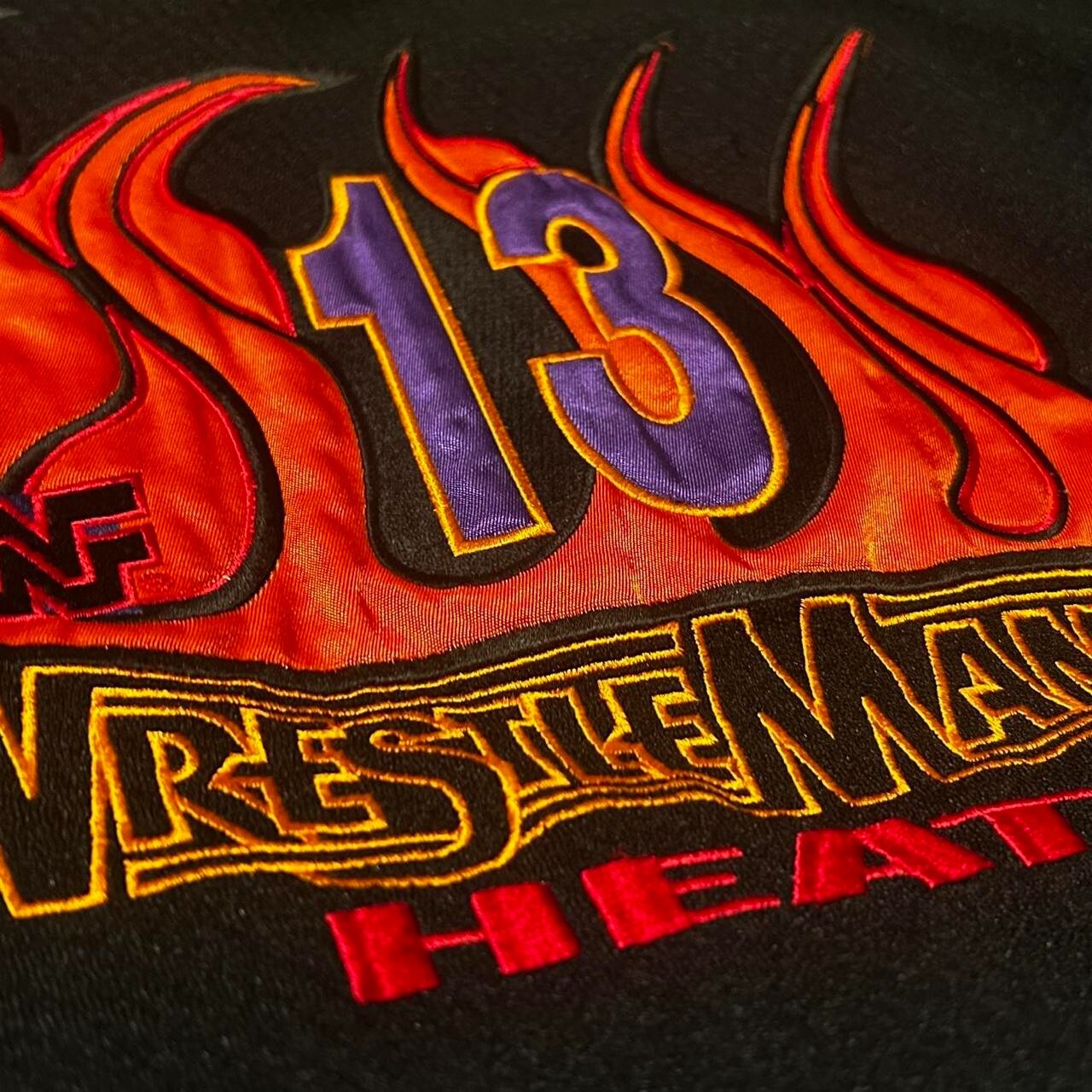 Vintage WWF 1997 WrestleMania 13 Heat Wrestling Jersey Shirt XL