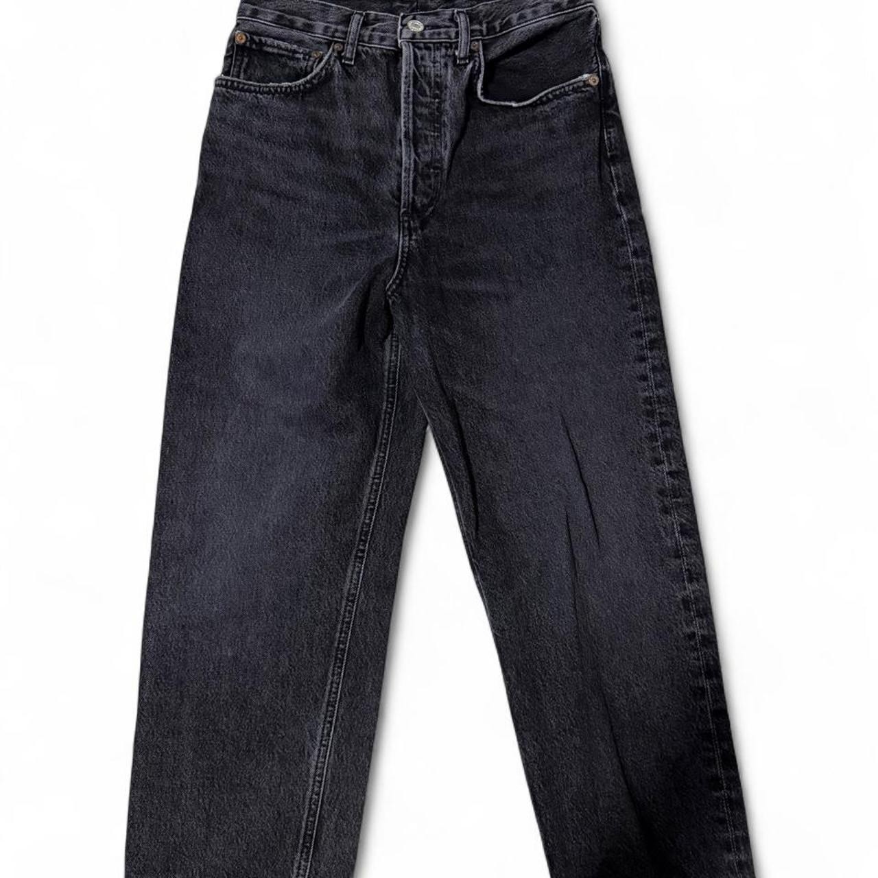 AGOLDE 90s Pinch Waist Cropped High-Rise Straight Leg Jeans Sz 26