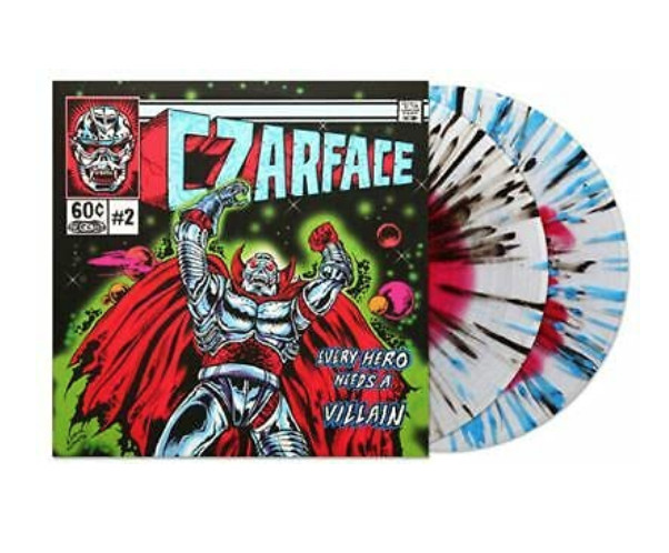 Czarface~Every Hero Needs A Villain Red/Clear Blue/Black Splatter Ltd Ed x/500 Czarface~Every Hero Needs A Villain Red/Clear Blue/Black Splatter Ltd Ed x/500