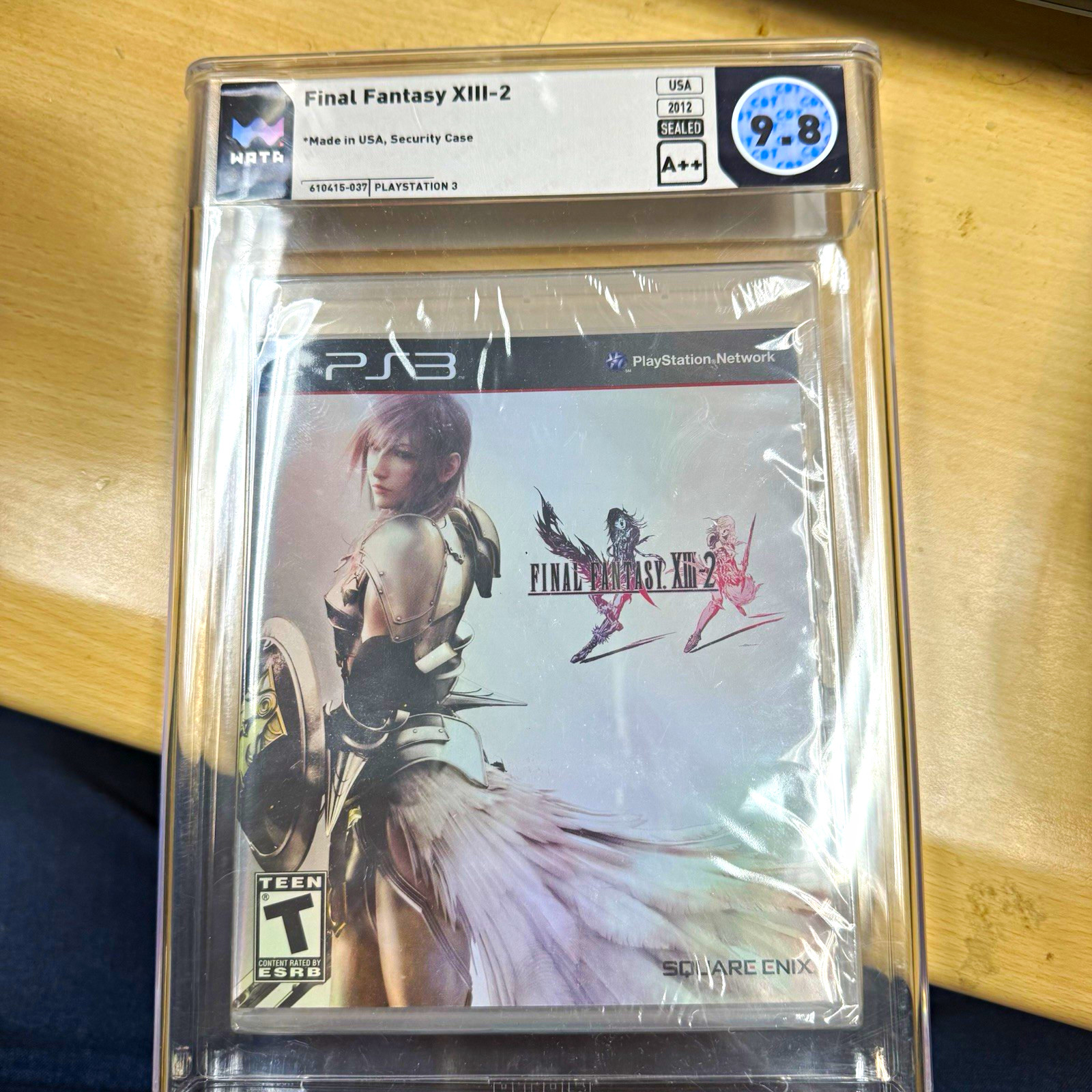 Final Fantasy XIII-2 PS3 WATA 9.8 A++ Sealed Security Case 2012 USA