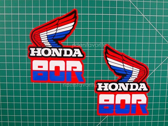 85\' 1985 XR 80r xr80 2pc gas tank graphics decals graficos stickers pitbike