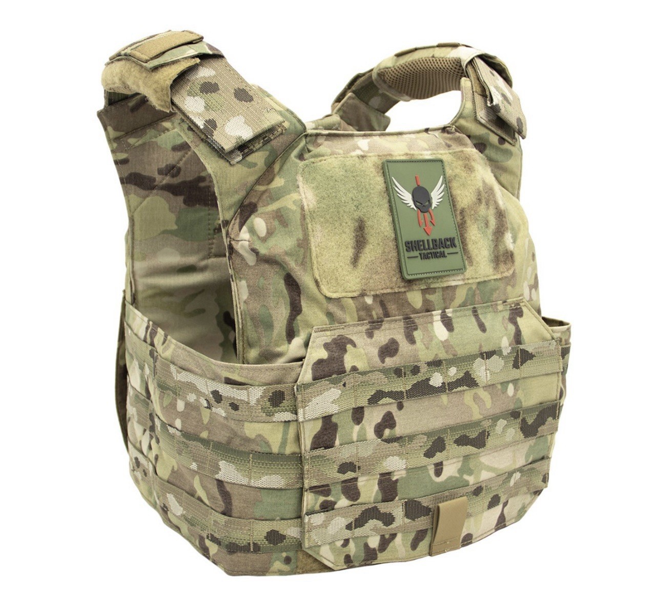 Shellback Tactical Patriot Plate Carrier Multicam No Plates