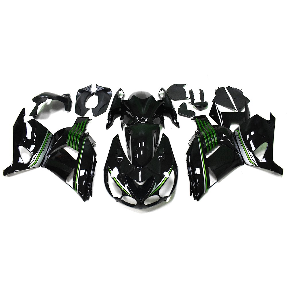 Injection Full Bodywork Fairing Kit For Kawasaki Ninja ZX14 2006-2010 2011 ABS