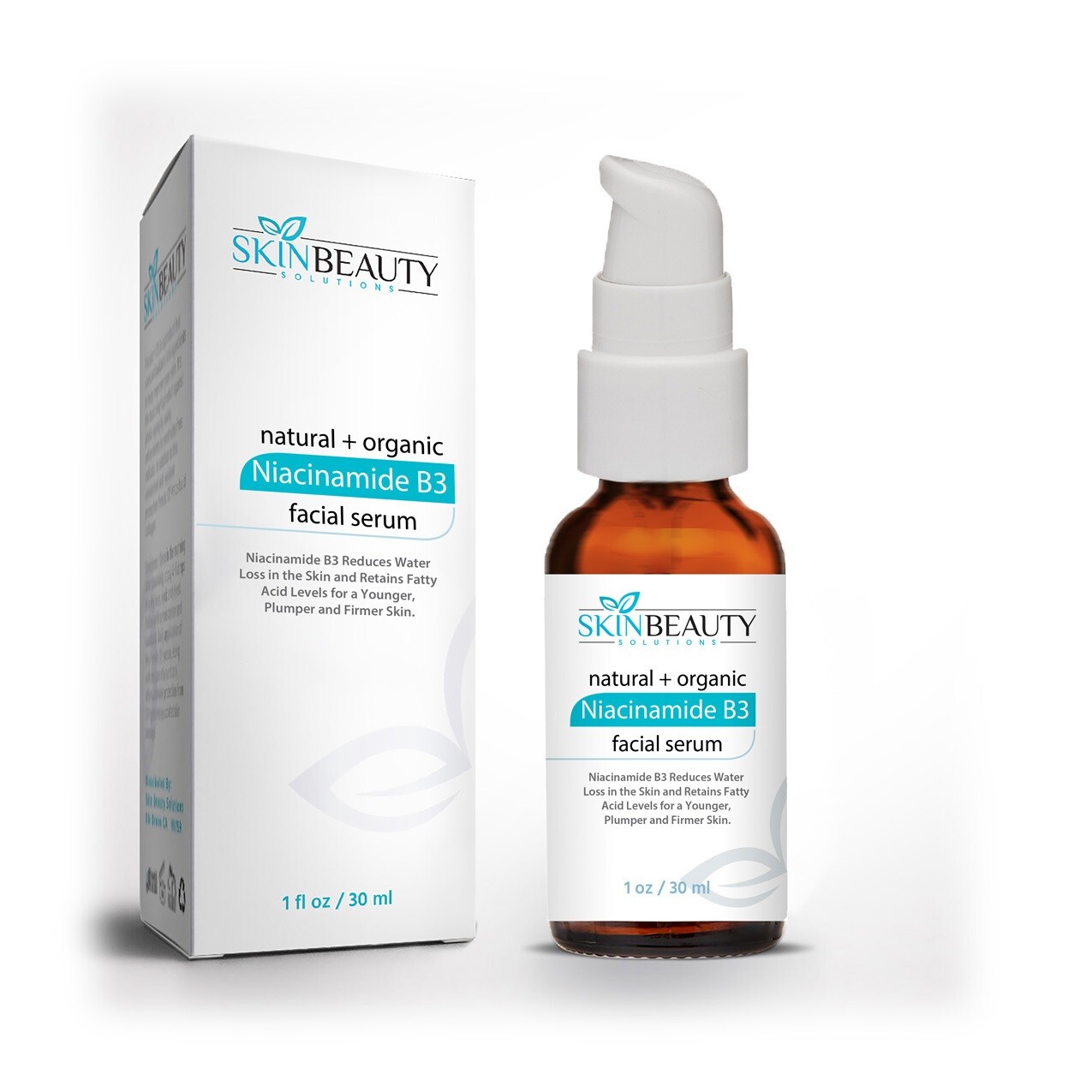 Niacinamide 5% B3 Facial Serum Natural & Organic Base for Smooth-Looking Skin