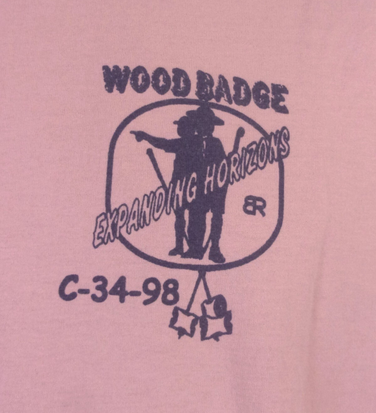 vintage 90s retro BSA Boy Scouts Wood Badge T-Shirt 1998 Retro SZ XL