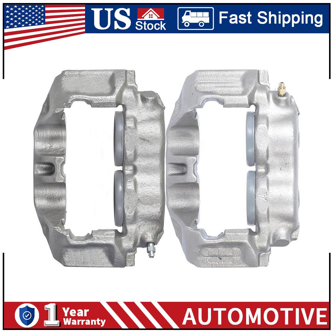 2x BBB Industries Front Left Front Right Disc Brake Caliper For F-250 1986~1994