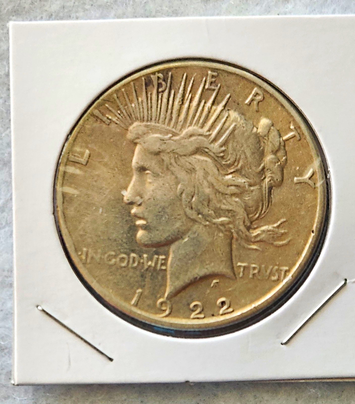 1922-S Peace Dollar $1 San Francisco Business Strike 90% Silver #676