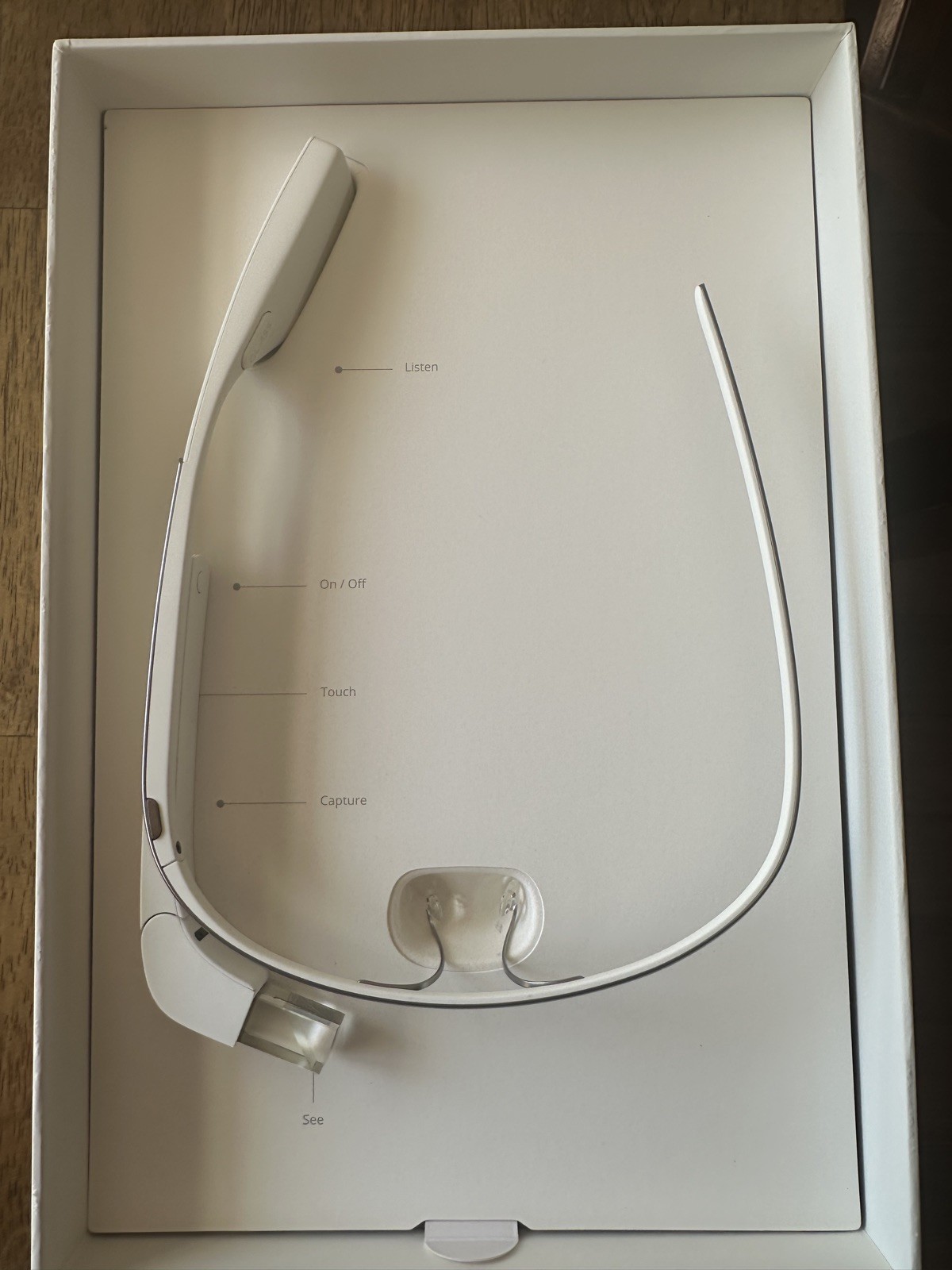 NEW UNOPENED Google Glass Explorer Edition XE-C Full Kit Cotton –, Fast Ship.