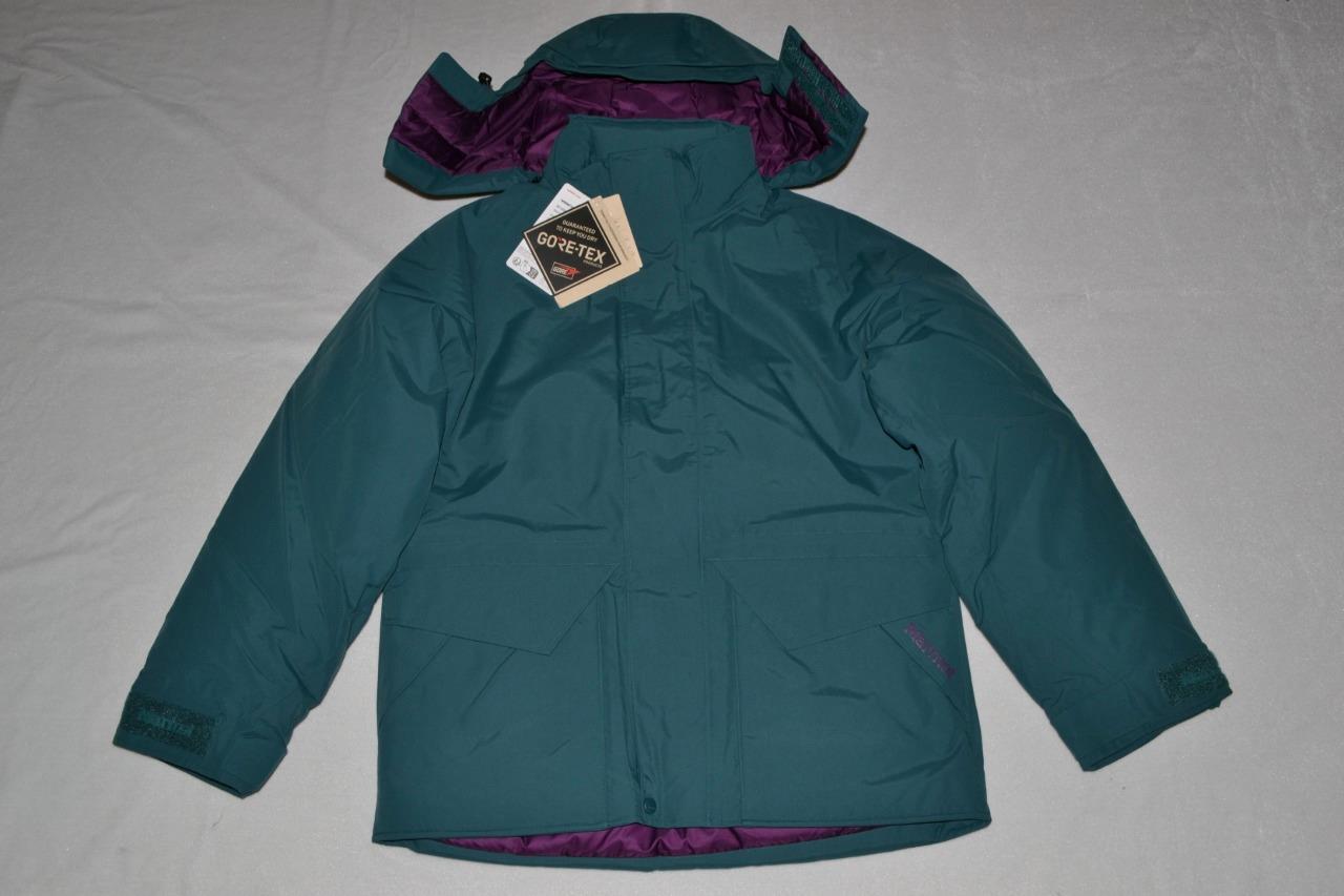 AUTHENTIC MARMOT GORE TEX MEN'S MAMMOTH PARKA DARK JUNGLE TEAL  NEW ALL SIZES