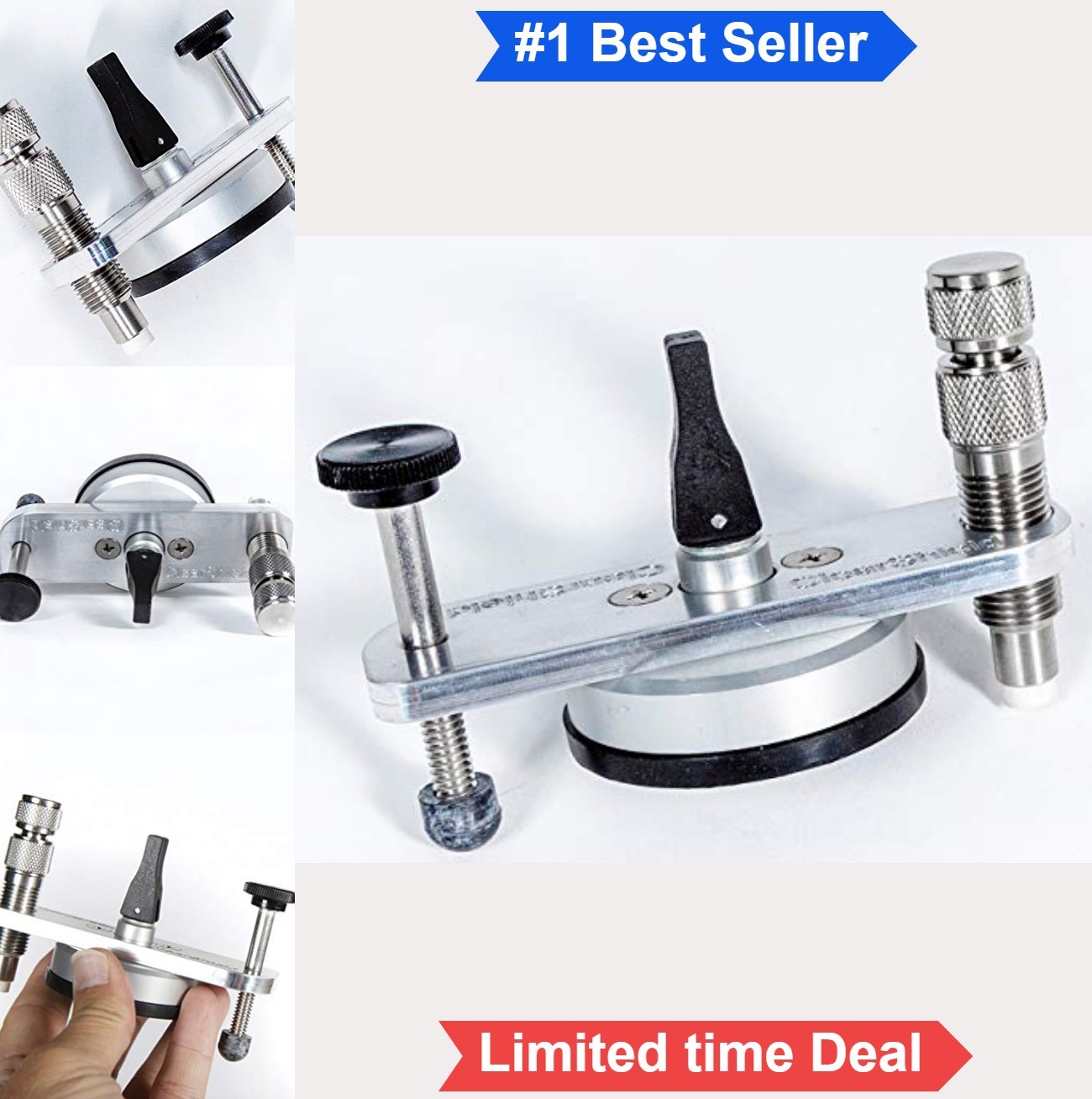 Windshield Repair Bridge Injector Aluminum Stainless Steel Auto Glass Chip