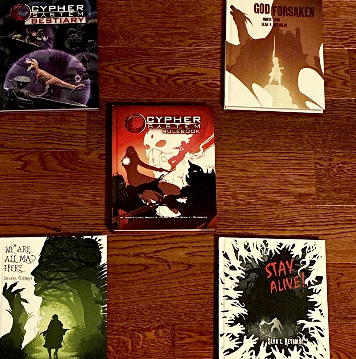 EVERYTHING MUST GO Monte Cook Games Cypher System RPG Book Lot BUNDLE