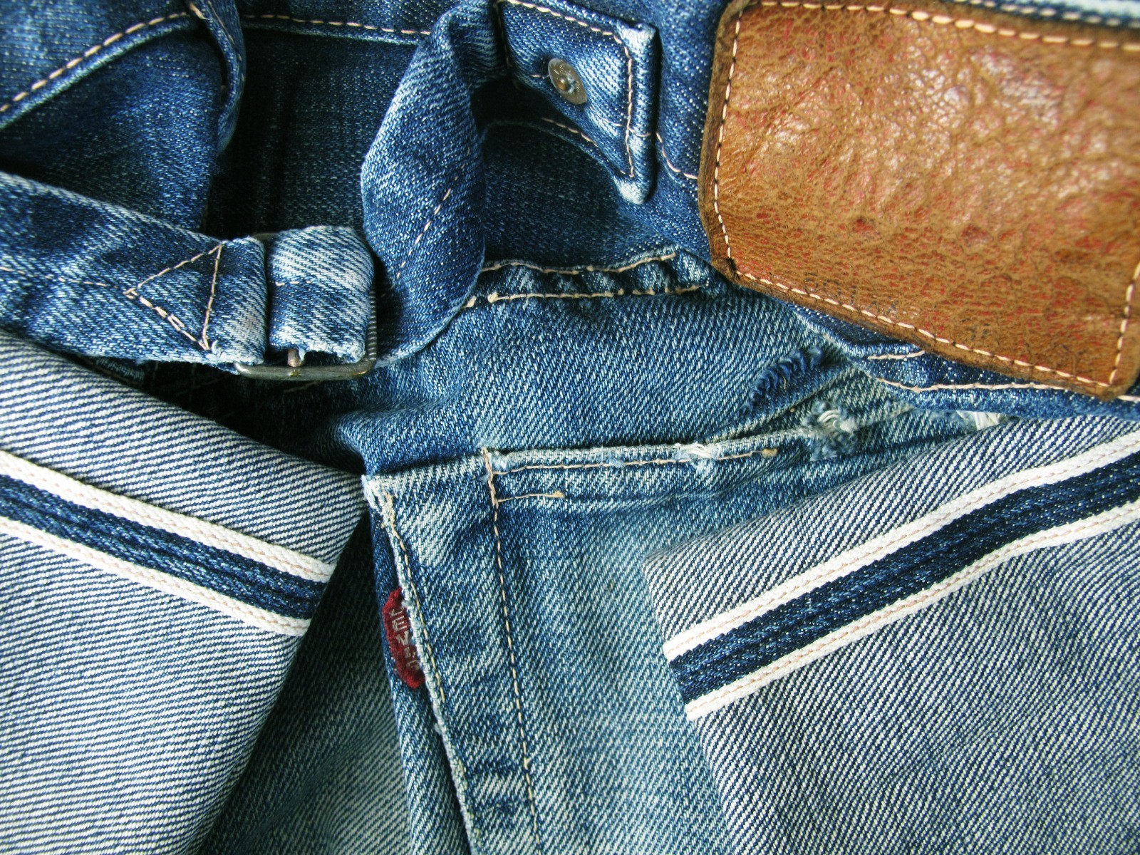 *HOT VTG LVC 1937 Men\'s LEVI\'S @ 501 BIG E SELVEDGE JP Jeans 35 x29 (*Fit 31x29)
