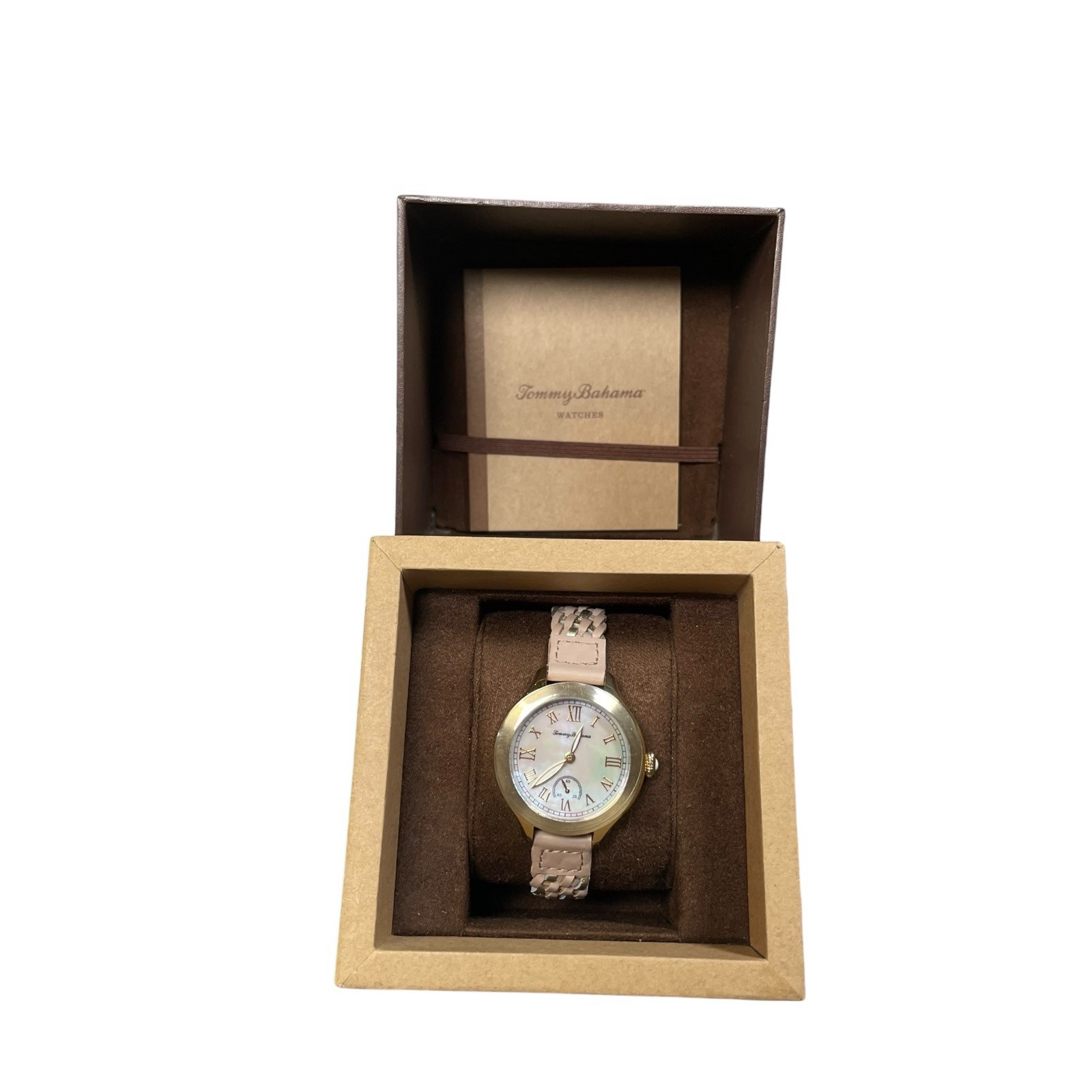 Women’s Tommy Bahama Waikiki Dream Wristwatch Pale Pink Color Women’s Tommy Bahama Waikiki Dream Wristwatch Pale Pink Color