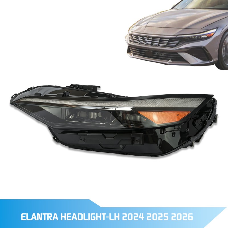 NEW 92101-AA740 Full LED Headlight LH Driver Side For Hyundai Elantra 2024-2026