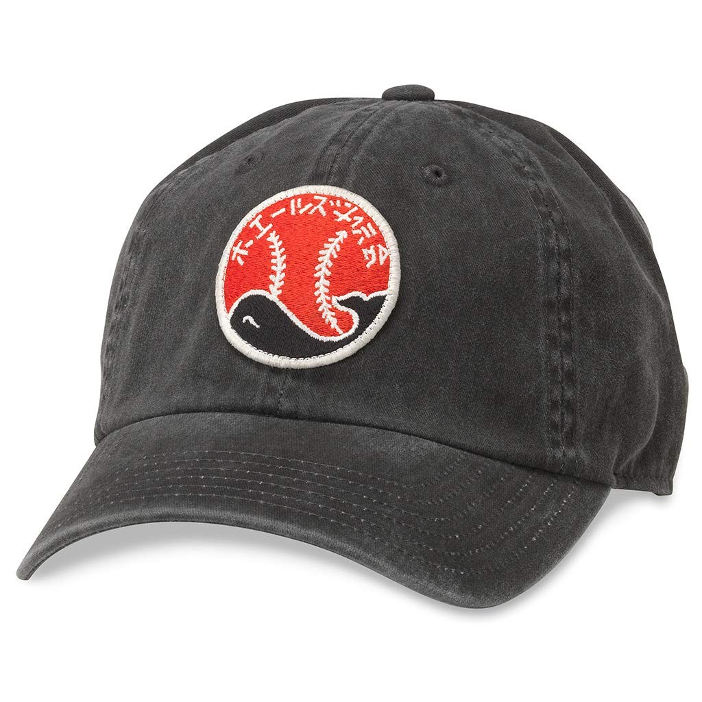 Nippon Japanese League Taiyo Whales Baseball Hat(44740A-TAW-BLK)