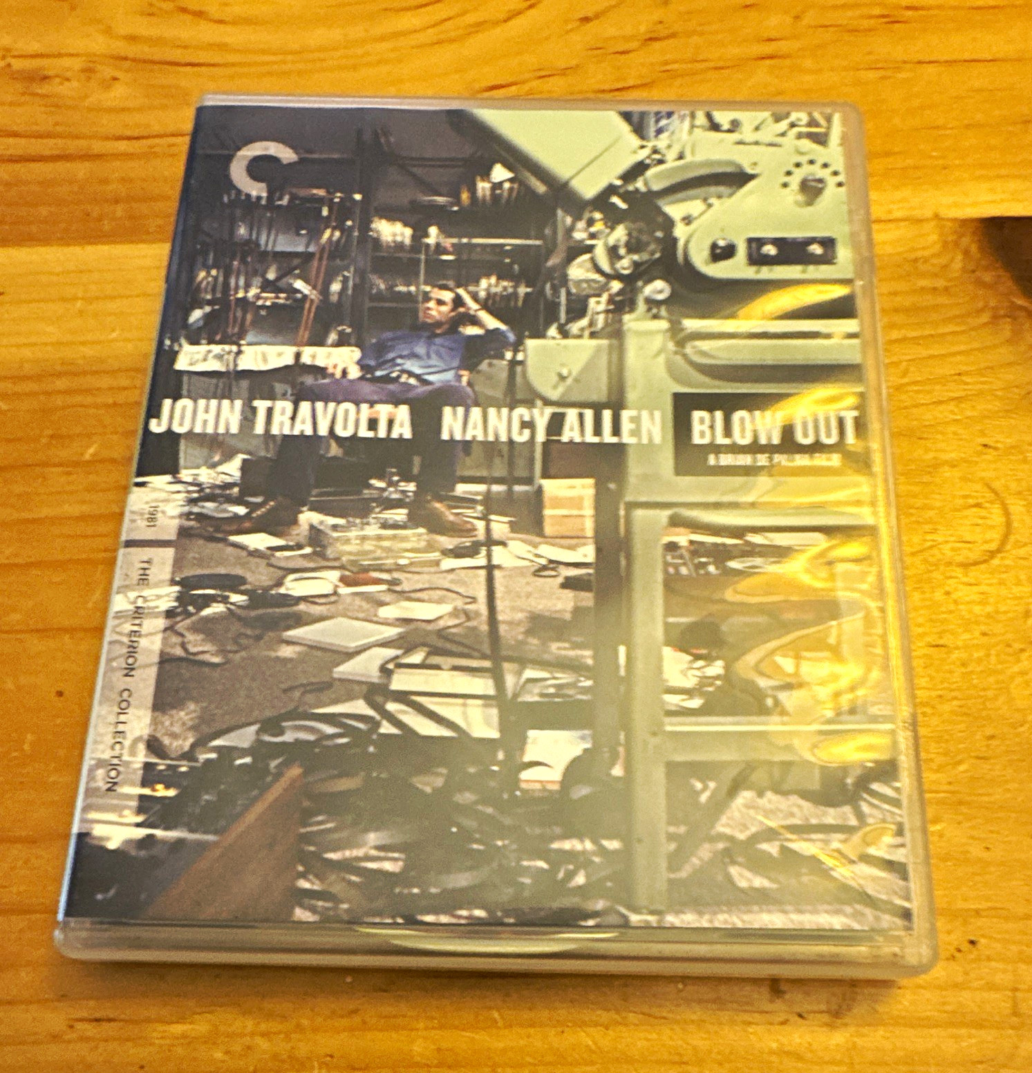 Criterion Collection Blow Out 4K UHD Blu-ray Special Edition De Palma Travolta Criterion Collection Blow Out 4K UHD Blu-ray Special Edition De Palma Travolta