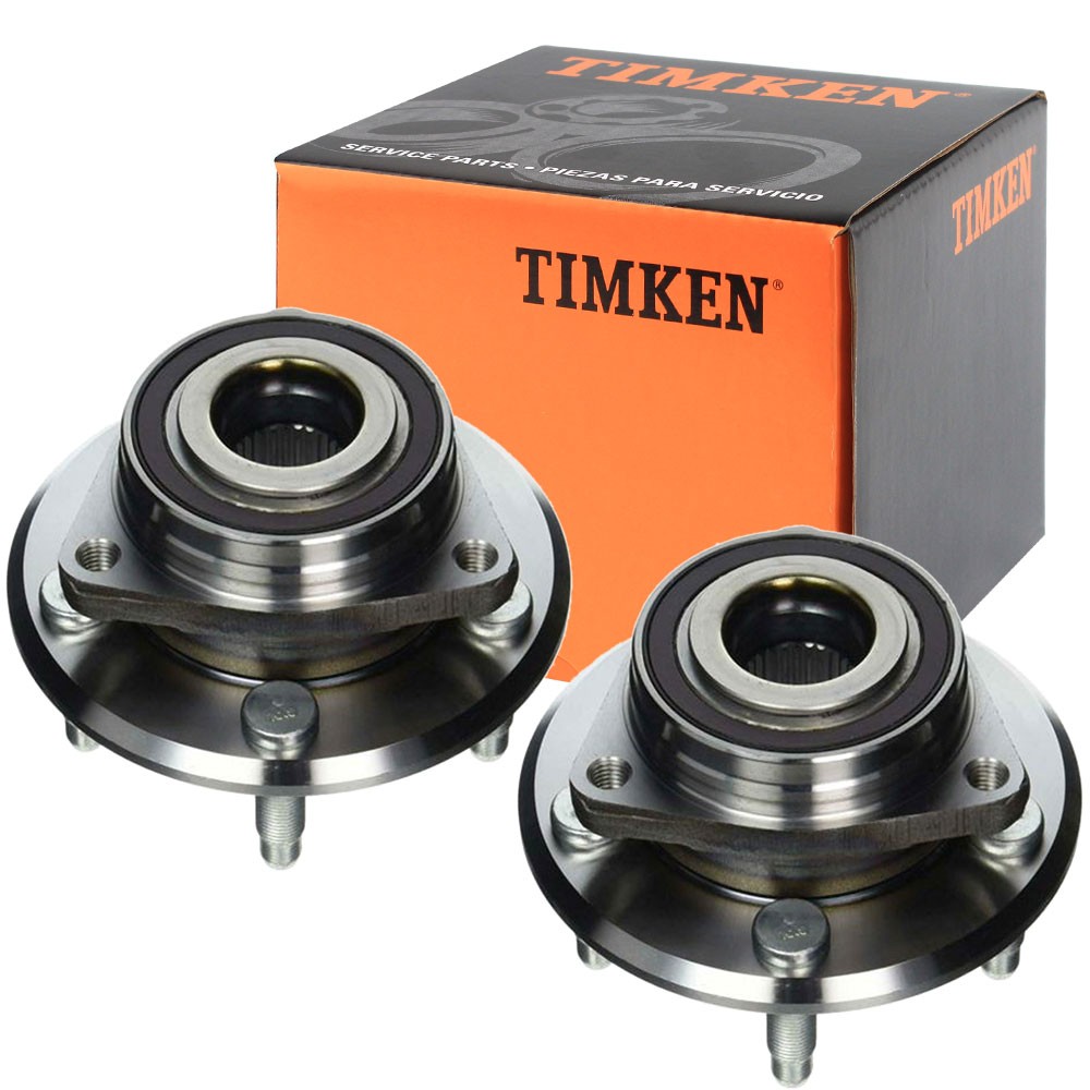 TIMKEN Front Wheel Hub Bearing 2PCS For 14-17 Chevy Equinox Impala Cadillac XTS