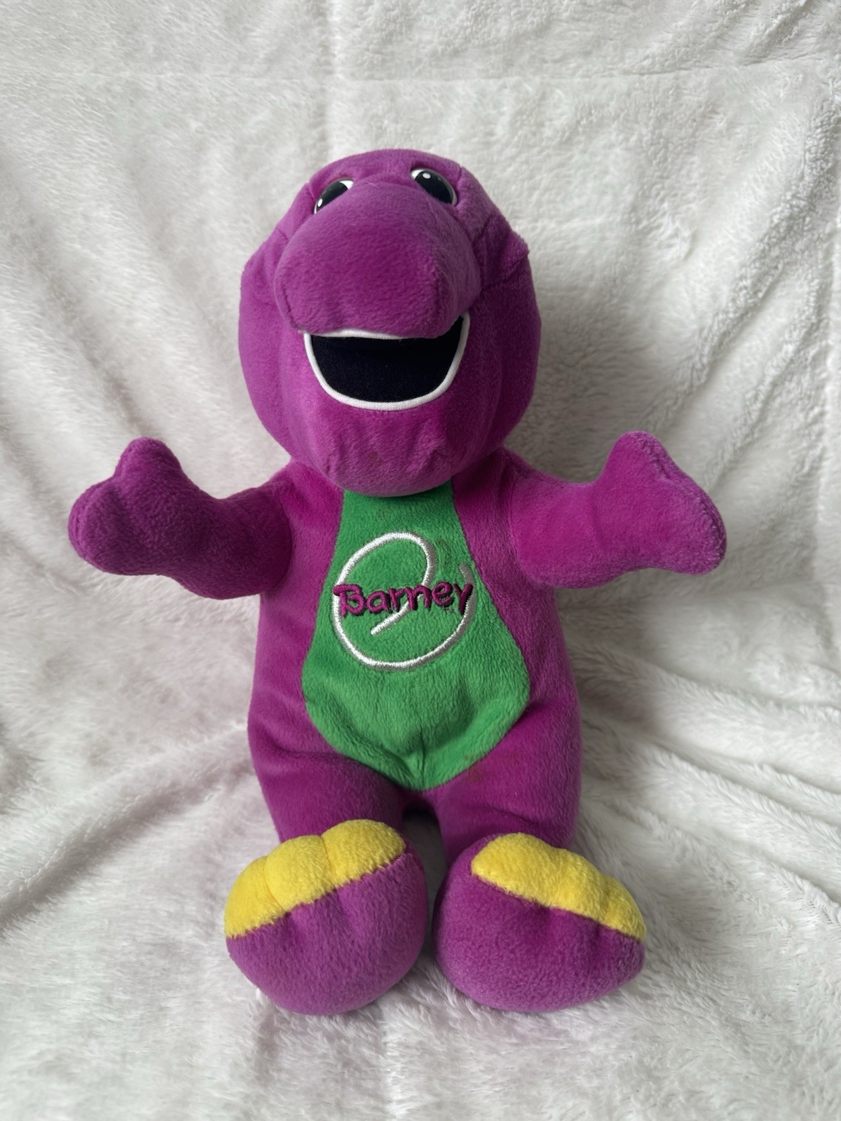 1999 ActiMates Interactive Barney Plush Toy w/ RJ Port *Non-Working* Vintage 1999 ActiMates Interactive Barney Plush Toy w/ RJ Port *Non-Working* Vintage