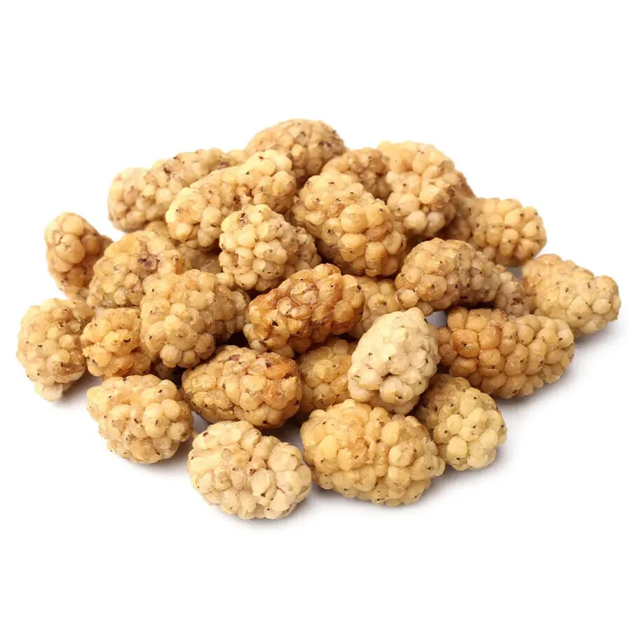 Arashan Dried Mulberries – Pure Raw White Mulberry, Sun-Dried, Non-GMO, no sugar