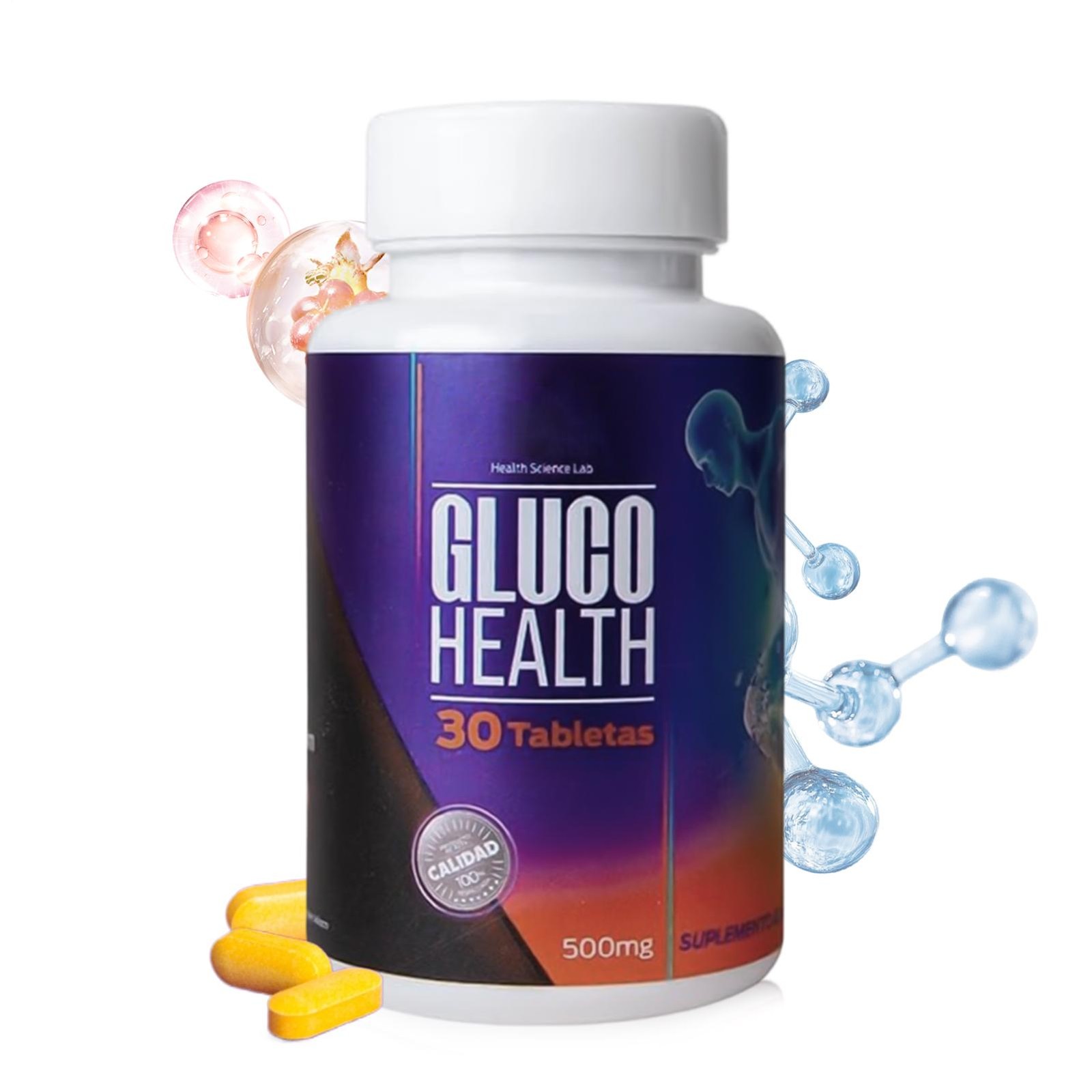 Gluco-Health- Dolor Articulaciones- Mixture Of Glucosamine, Chondroitin And MSM