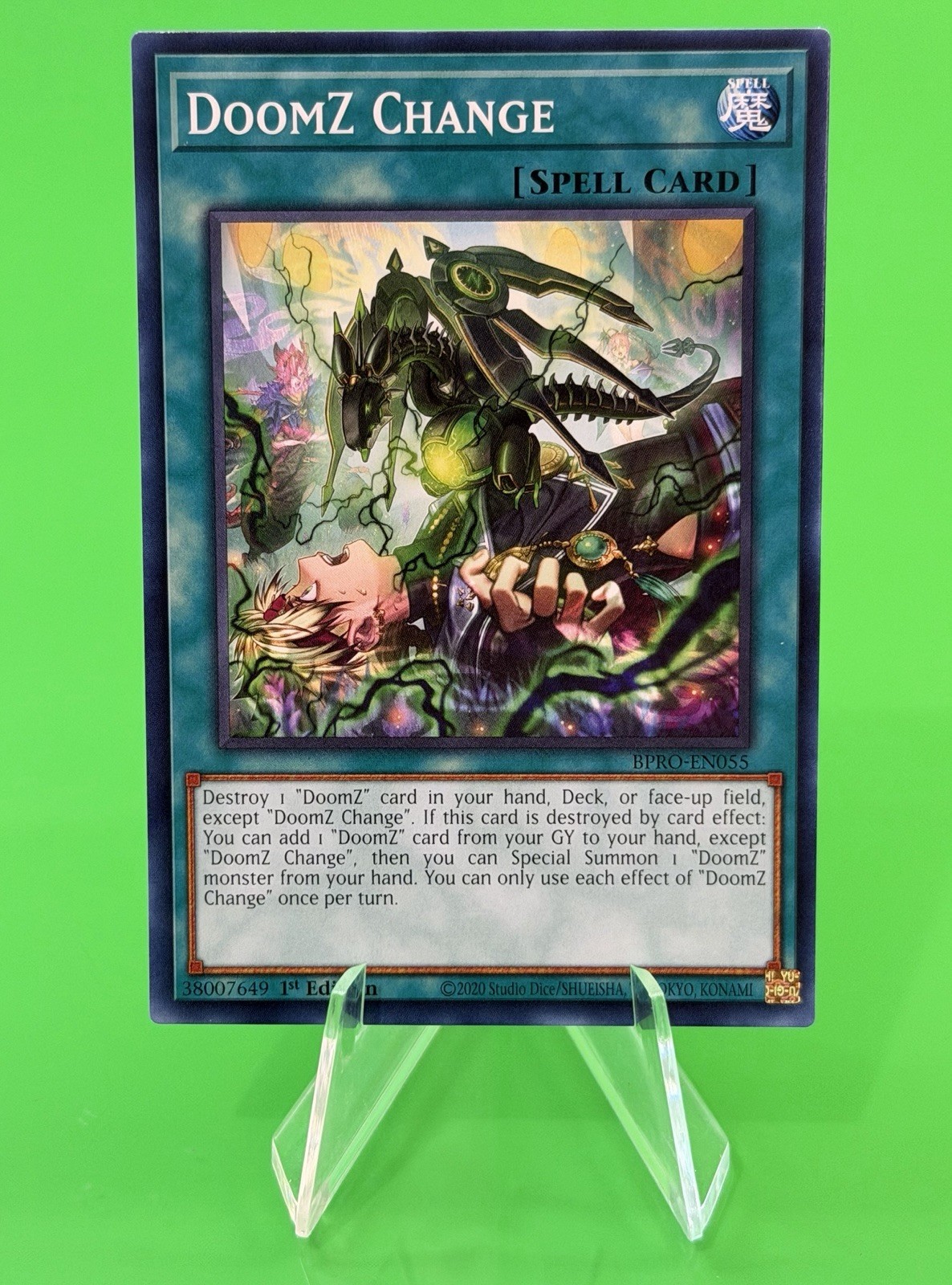 Yu-Gi-Oh Burst Protocol 3X DoomZ Change Common BPRO-EN055 NM