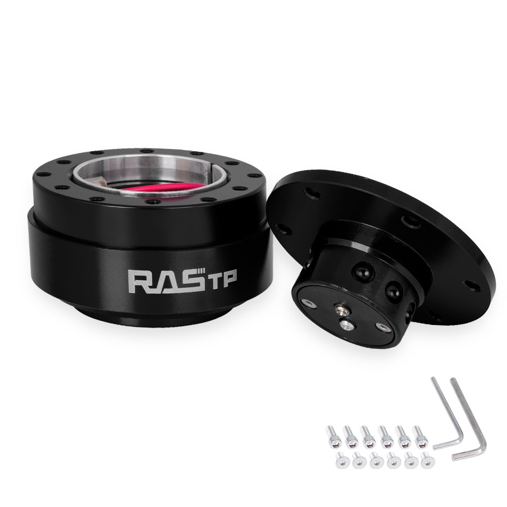 RASTP Universal Car Steering Wheel Quick Release HUB Adapter Snap Off Boss Kit