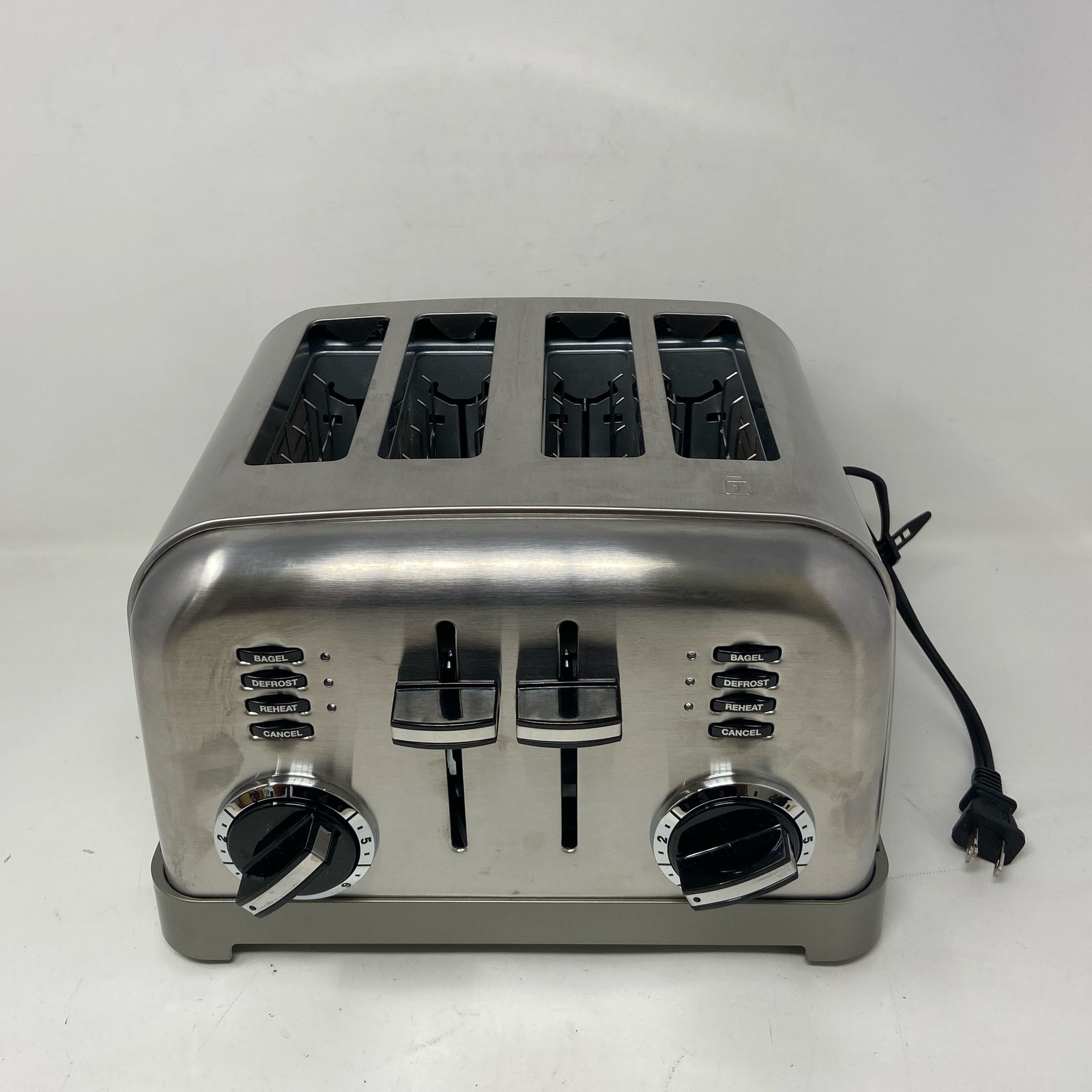 Cuisinart 4-Slice Metal Classic Toaster, Brushed Stainless (CPT-180P1)