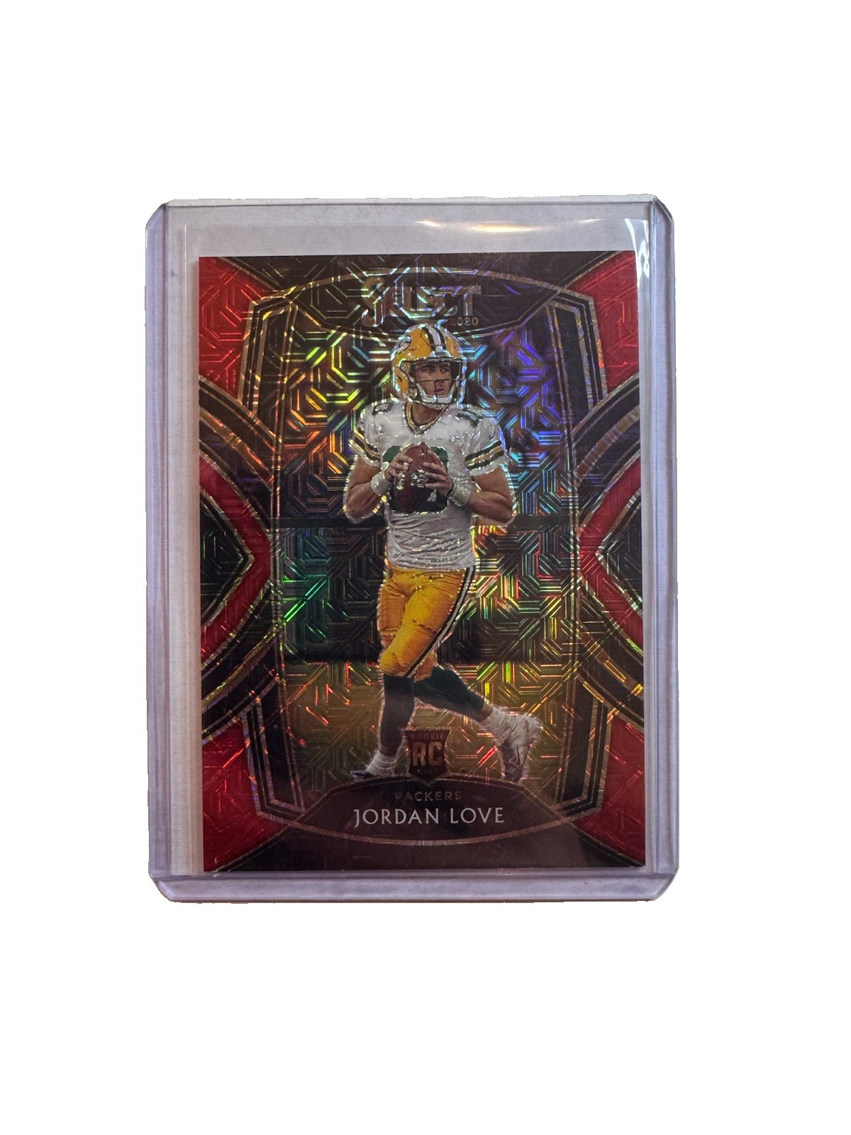 Jordan Love Rookie Card 2020 Panini Select RC Red Prizm Rookie Club #/49 Packers