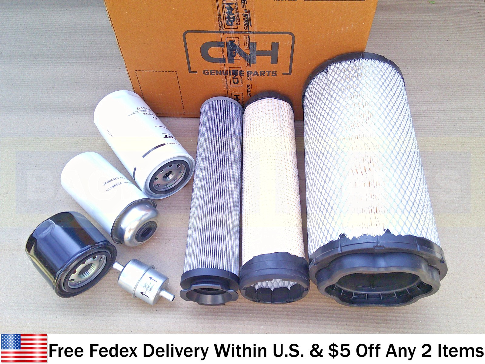 CASE PARTS - GENUINE CASE SERVICE KIT 500 HOURS FOR 770 NX (PART NO. 44925244)
