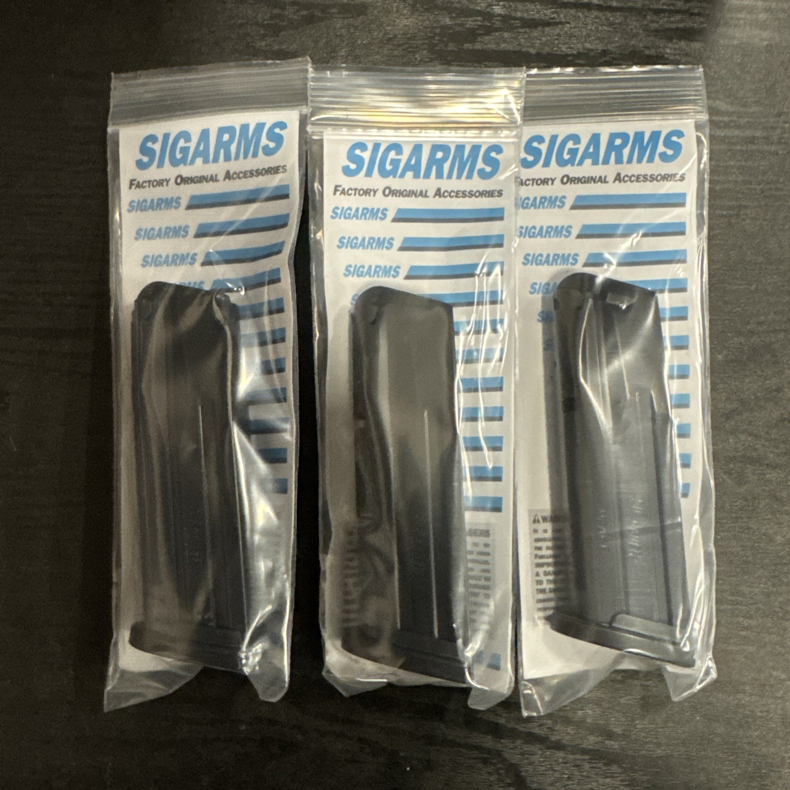 3 PACK SIG P250 P320 10RD 45ACP FULL SIZE MAGAZINE (SIG3204510B)